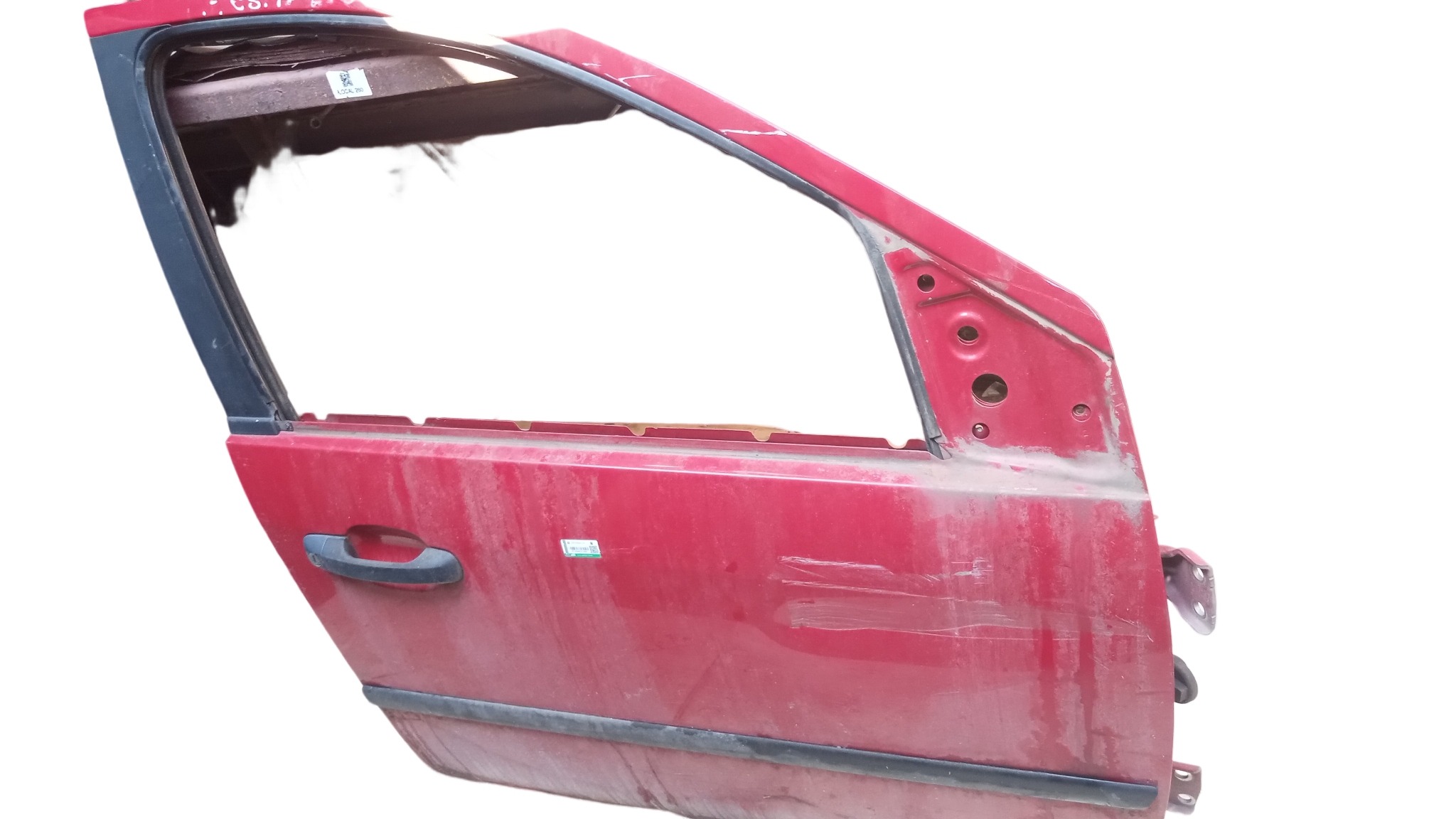 Porta Diant Dir Ford Fiesta Original Só Lata  Dianteira Direito Vermelho