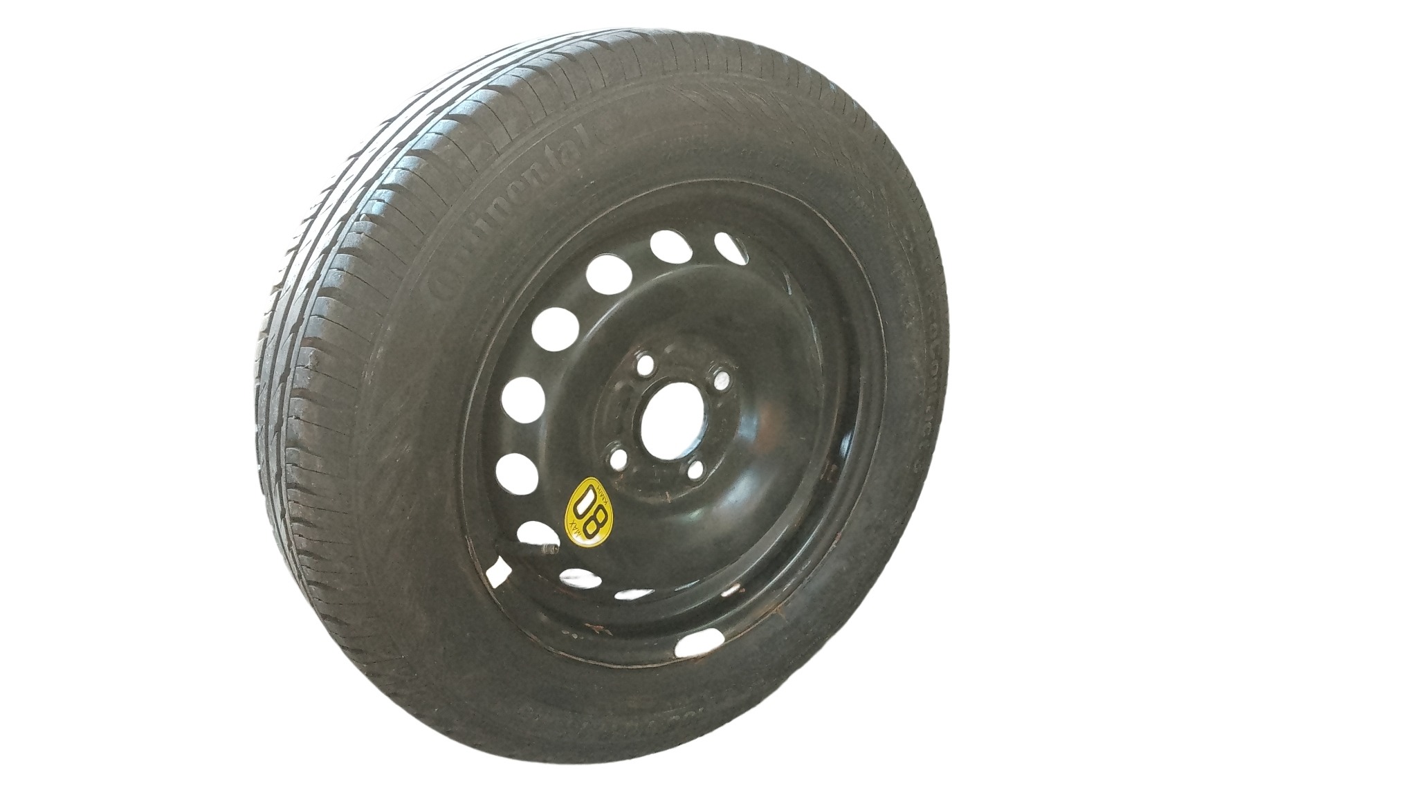 Pneu Com Roda Continental 165/70 R14 Novo