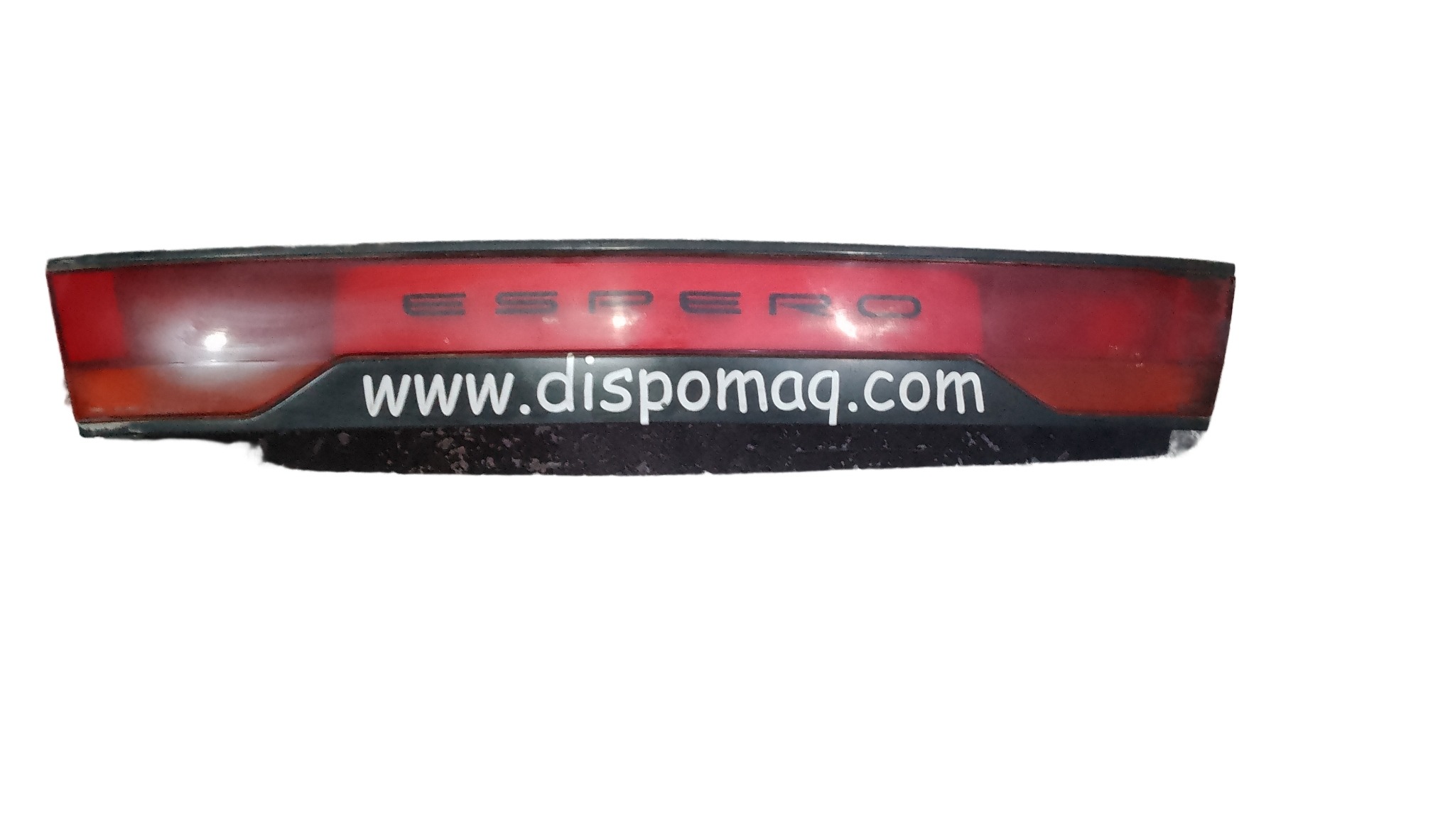 Aplique Lanterna Traseira Porta Malas Daewoo Espero Detalhe  Vermel