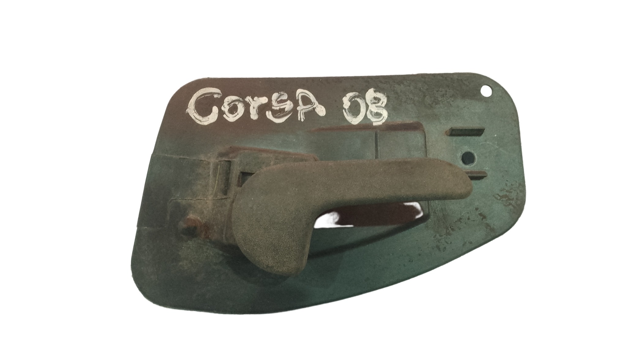 Maçaneta Da Porta Gm Corsa Meriva Tras L/d 13104270 Interna Preto Traseira