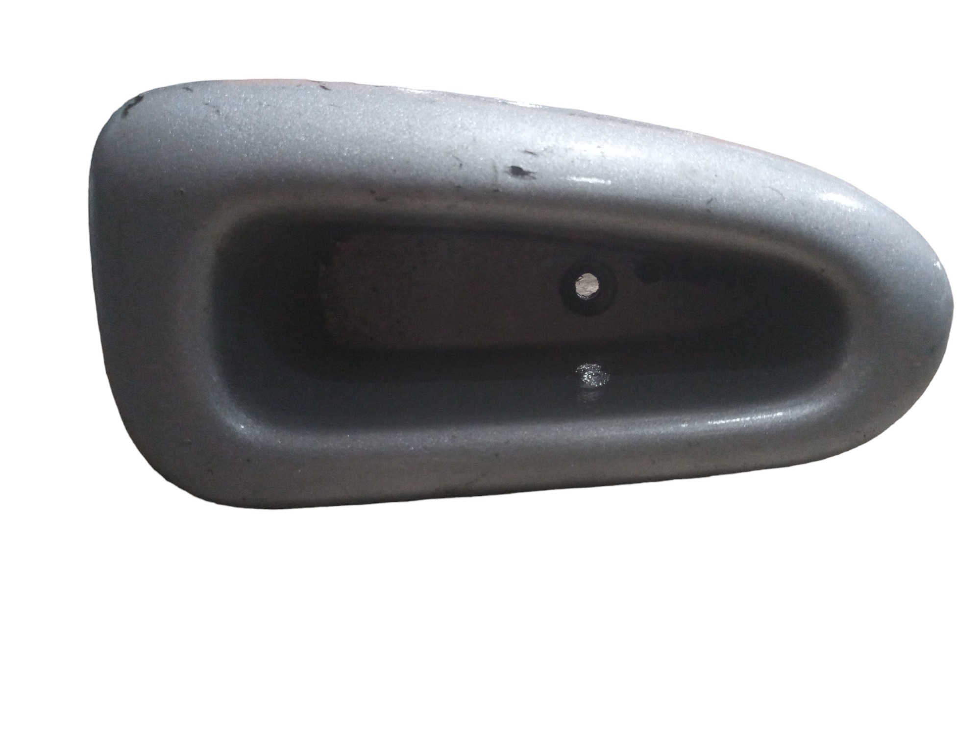 Puxador Interno Dianteiro Direito Peugeot 206 2006 2008 Prata
