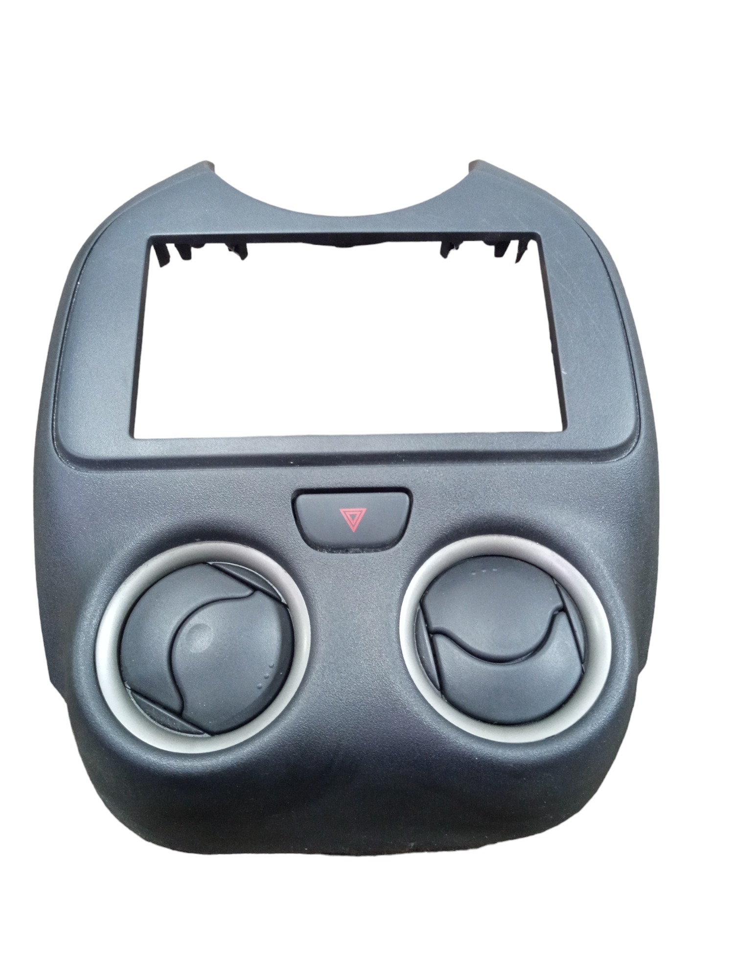 Moldura Central Painel Difusor Ar Nissan Versa 1.6 2014 Preto