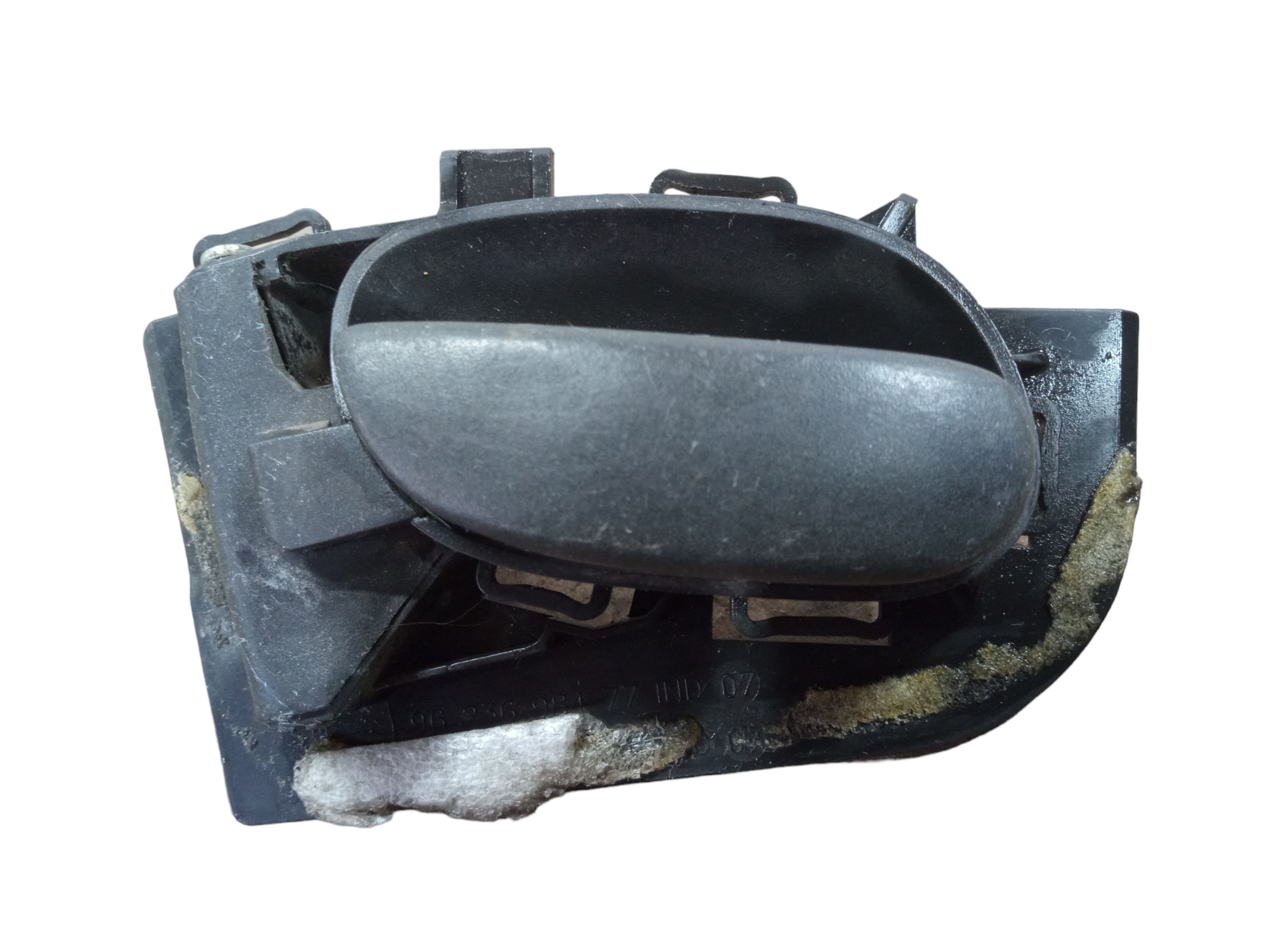 Macaneta Interna Dianteira Esquerda Peugeot 206 1999 2004 Preto Dianteira