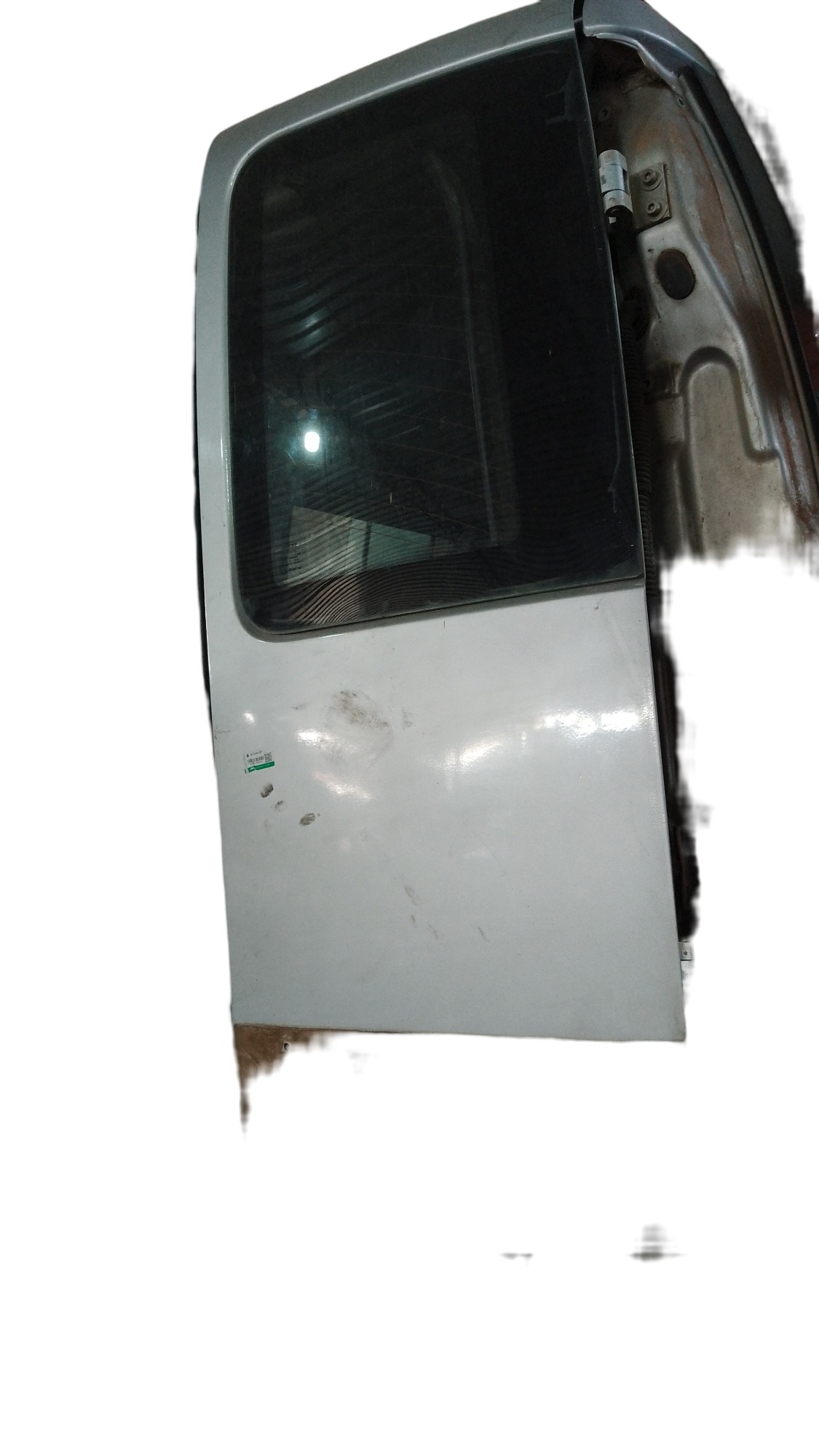 Tampa Traseira Lado Direito 2 Parte Fiat Doblo Original  Traseira Direito Prata
