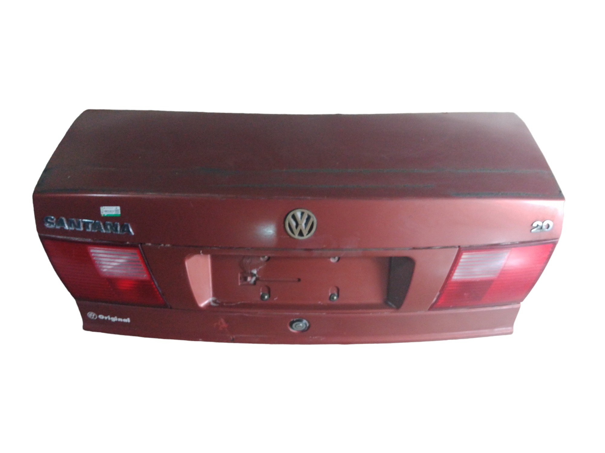 Tampa Traseira Volkswagen Santana 2000 Original  Vinho