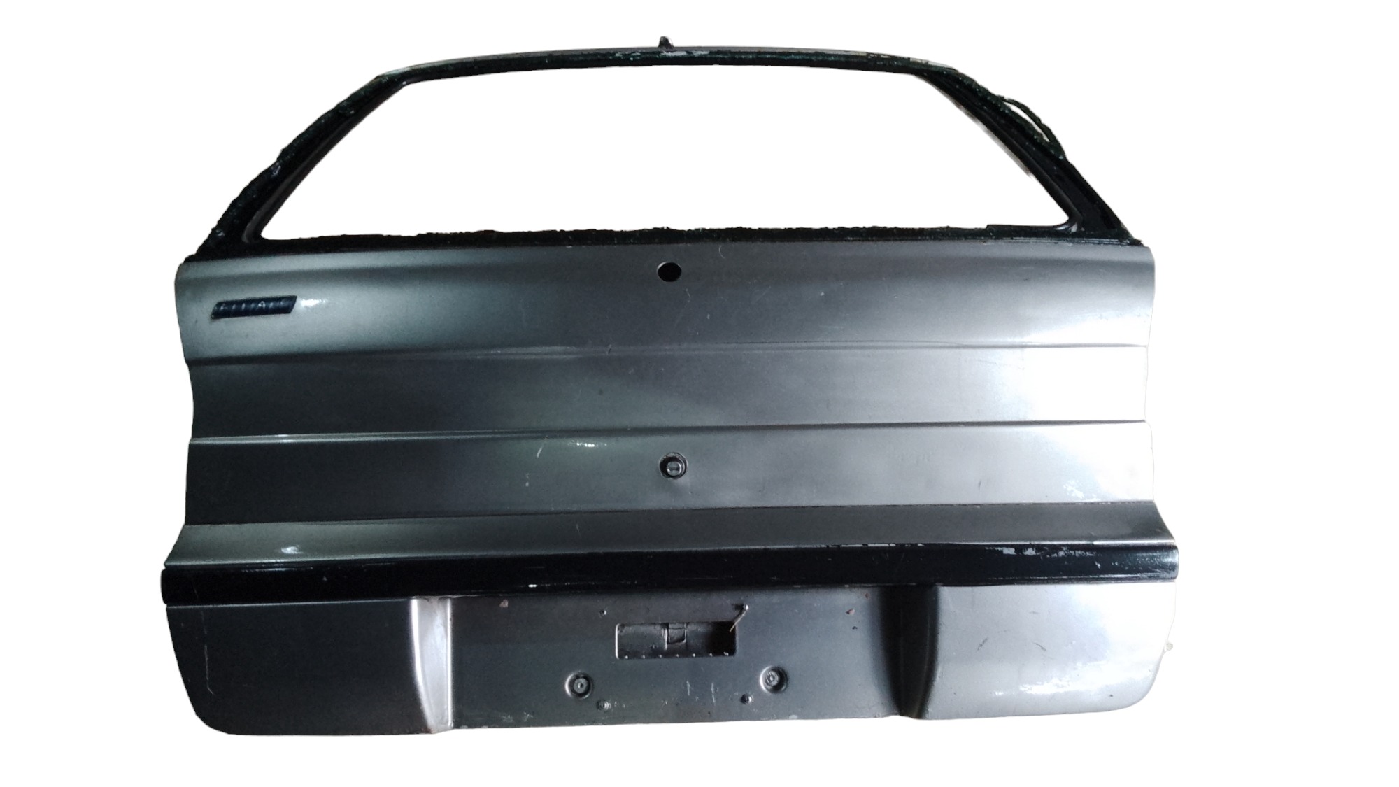 Tampa Traseira Fiat Palio Weekend Original Obs:so Lata  Cinza