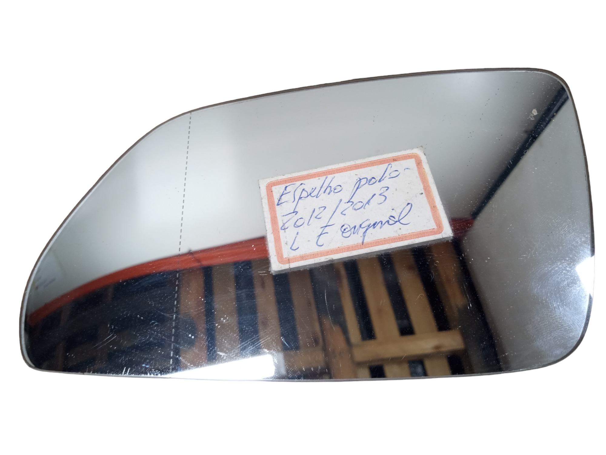 Lente Retrovisor Esquerdo Polo Golf 2007 2012