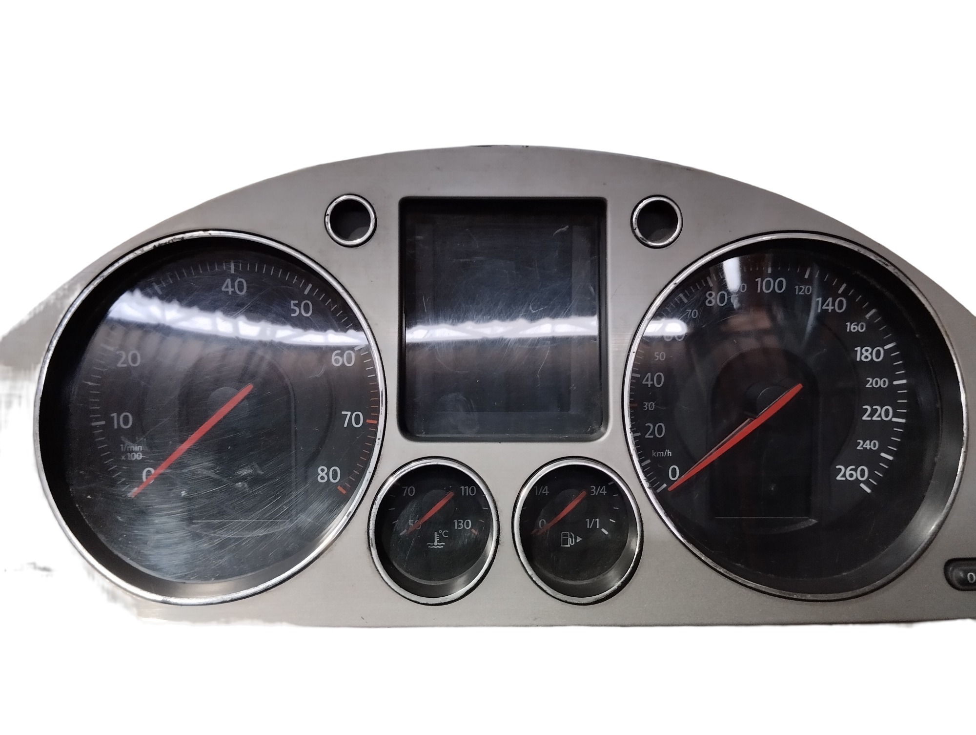 Painel de instrumentos VW Passat Variant 2008 3C0920871D com moldura