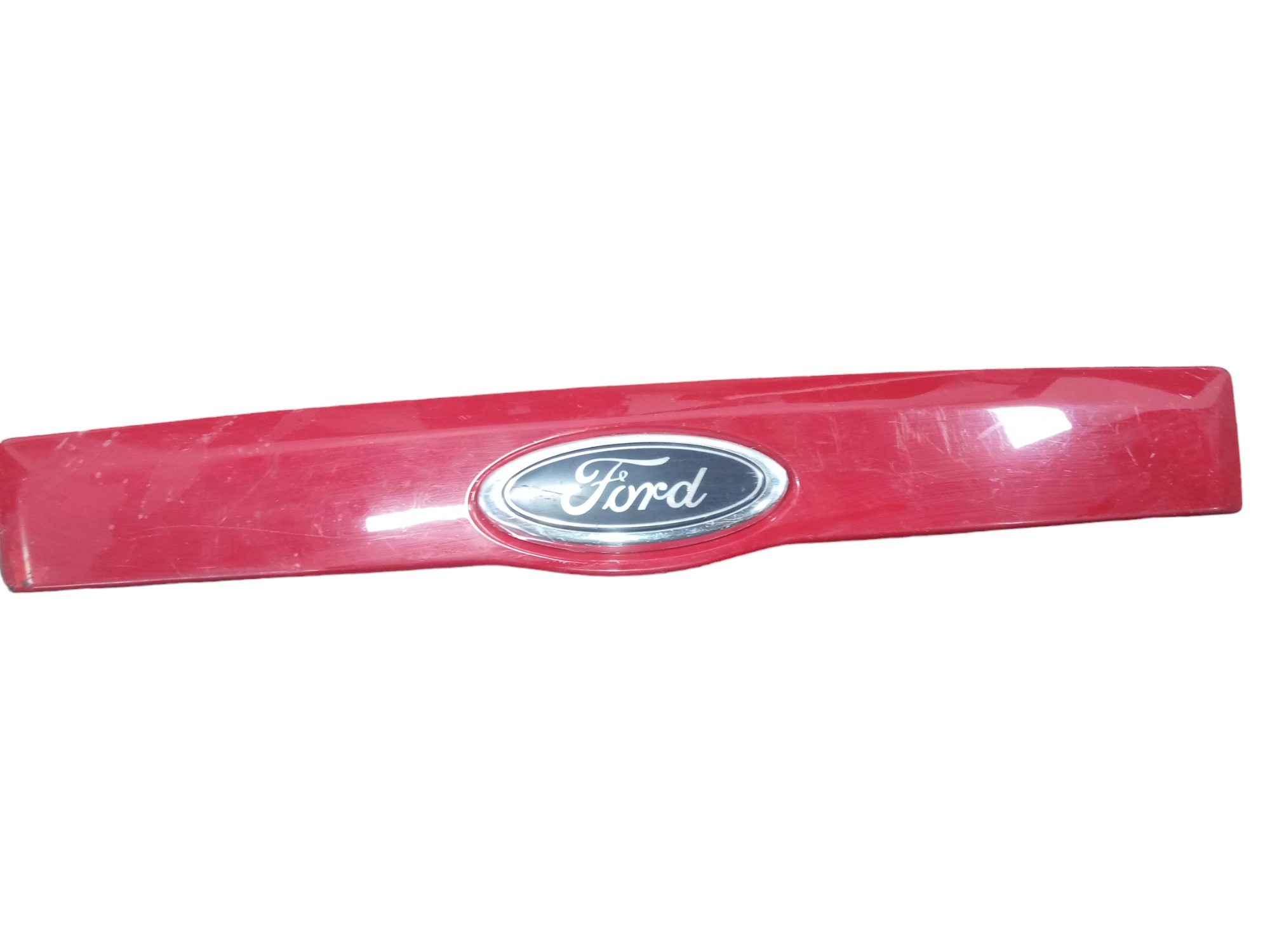Moldura Tampa Traseira Ford Ka 2008 2013 Original  Vermelho