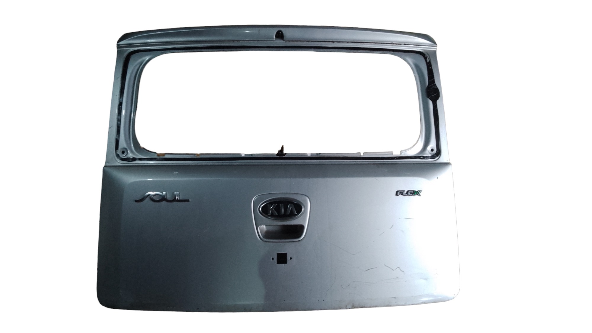 Tampa Traseira Porta Mala Kia Soul Original 2012 So Lata  Branc