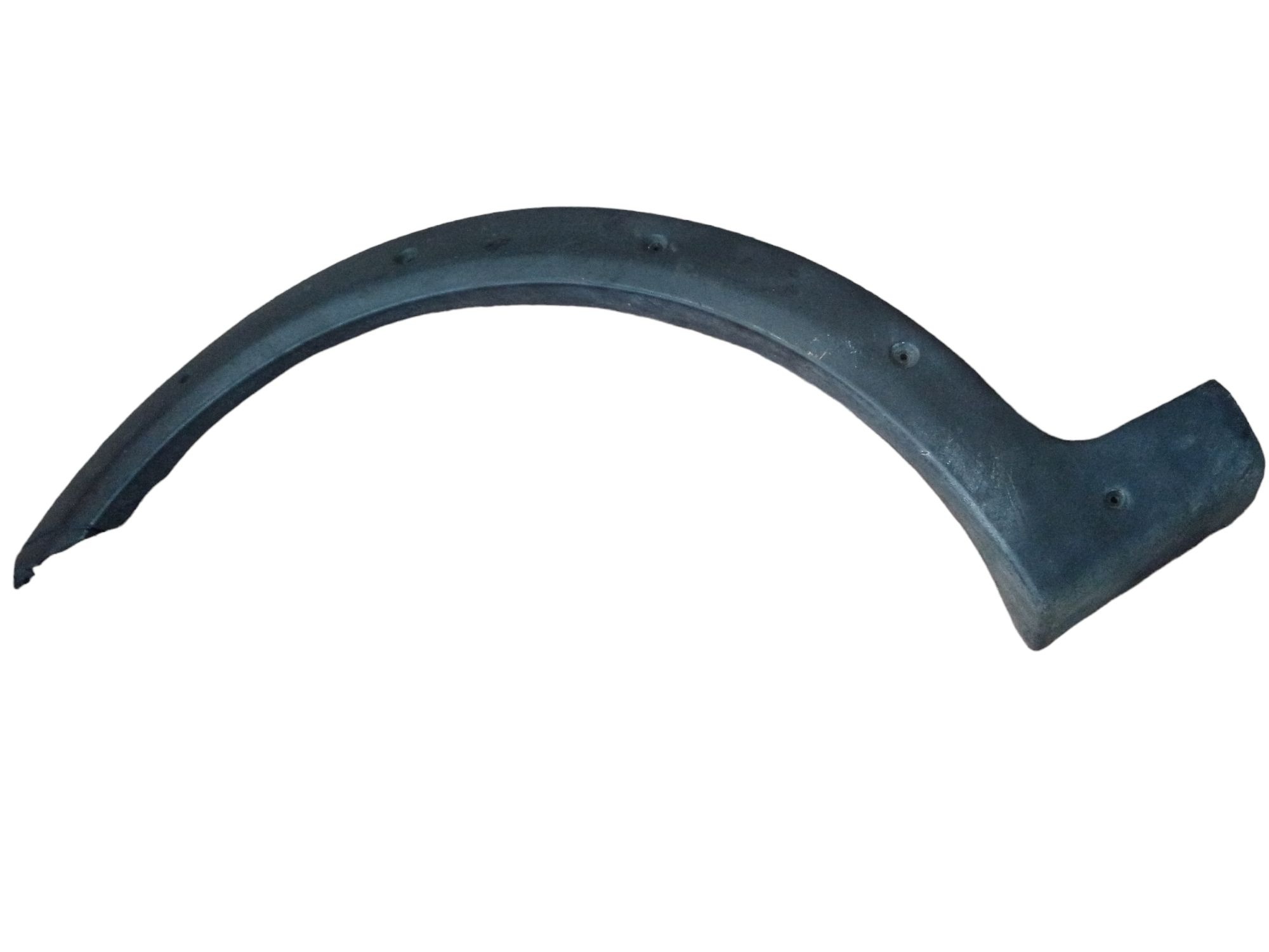 Moldura Paralama Dianteiro Esquerdo Fiat Strada 2001 2007 Preto