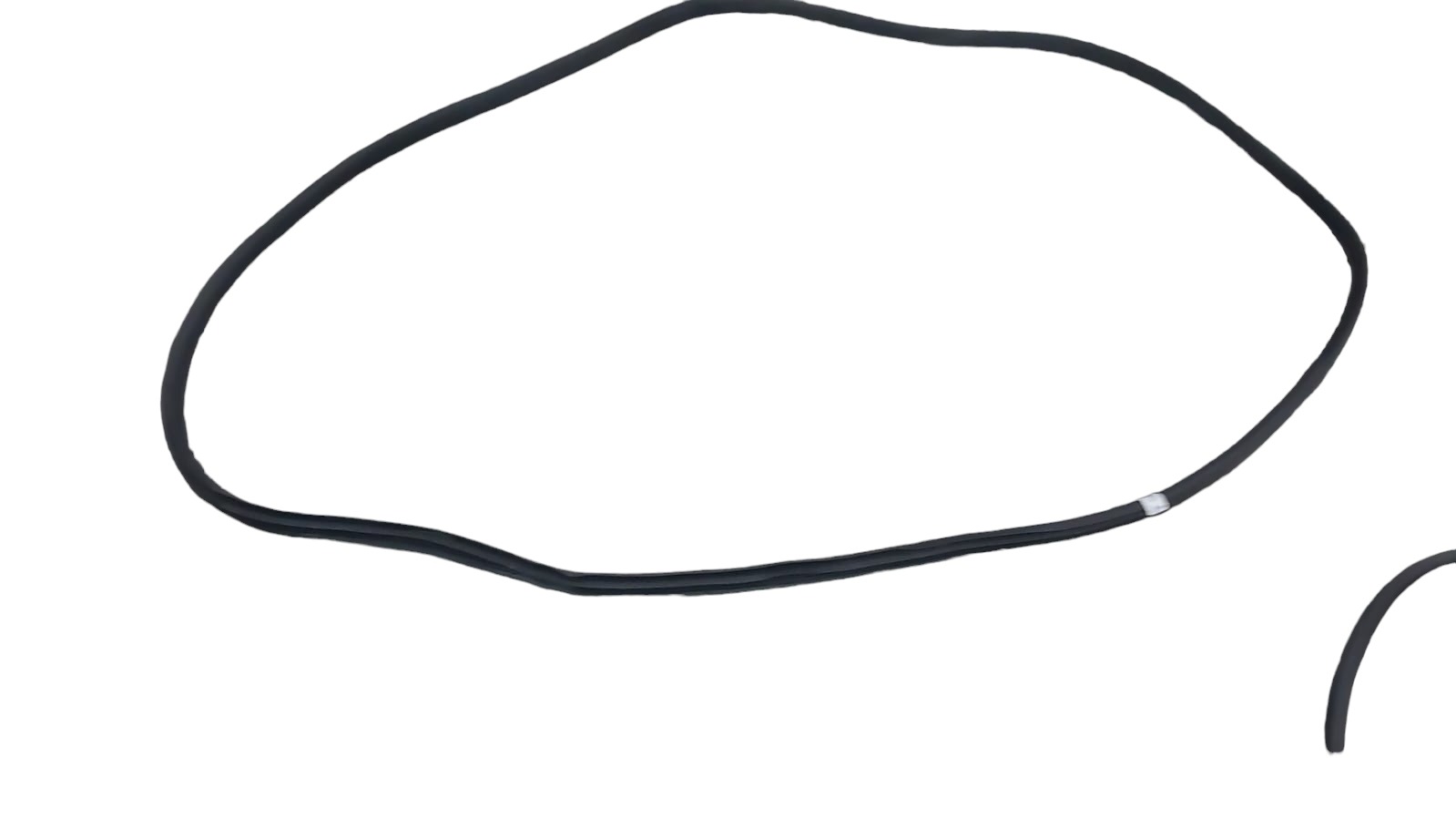 Borracha Porta Traseira Direita Honda City 1.5 2022 2023 Preto
