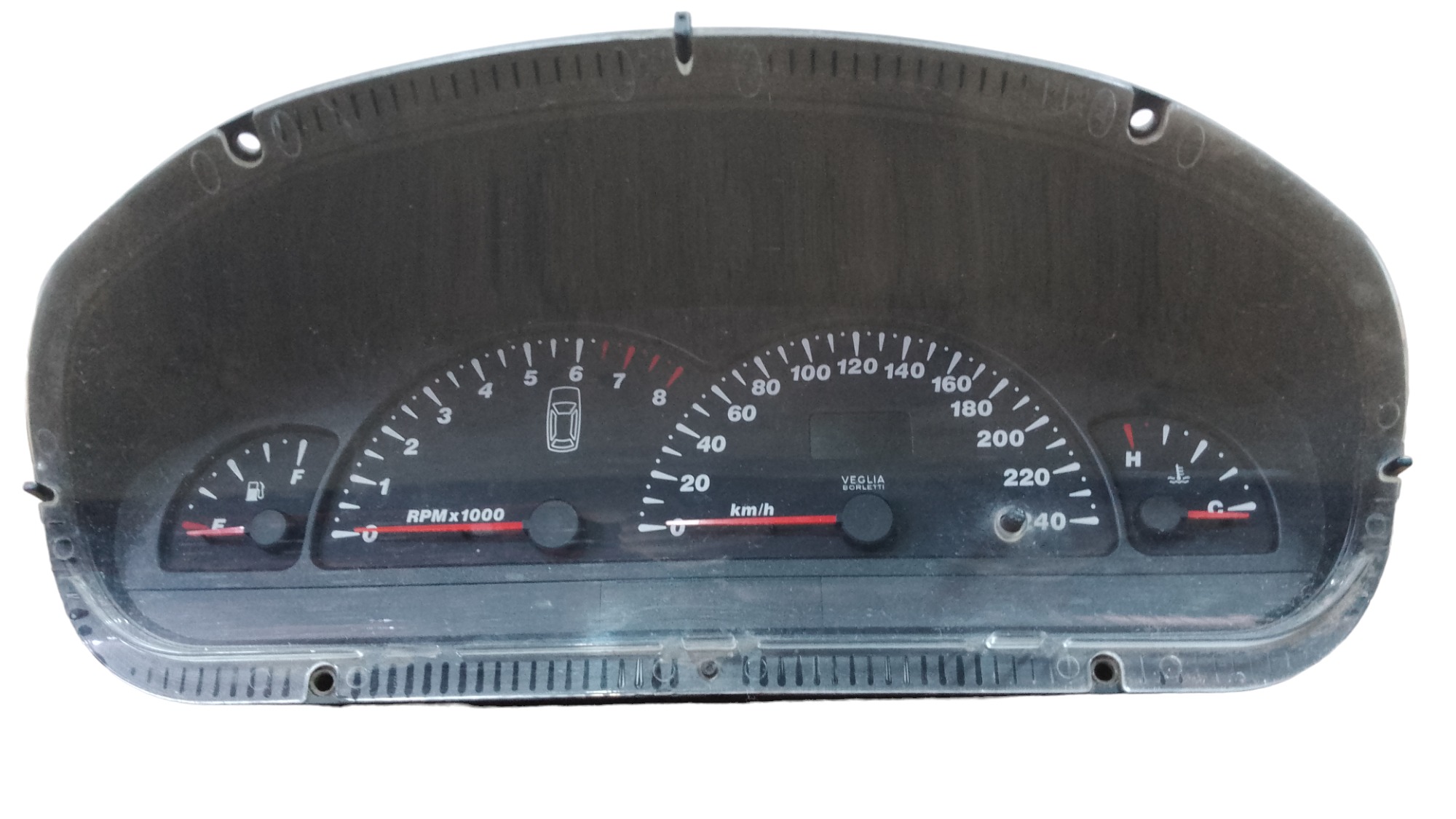 Painel Instumentos Conta Giros Fiat Marea 6061160080 Origina Preto