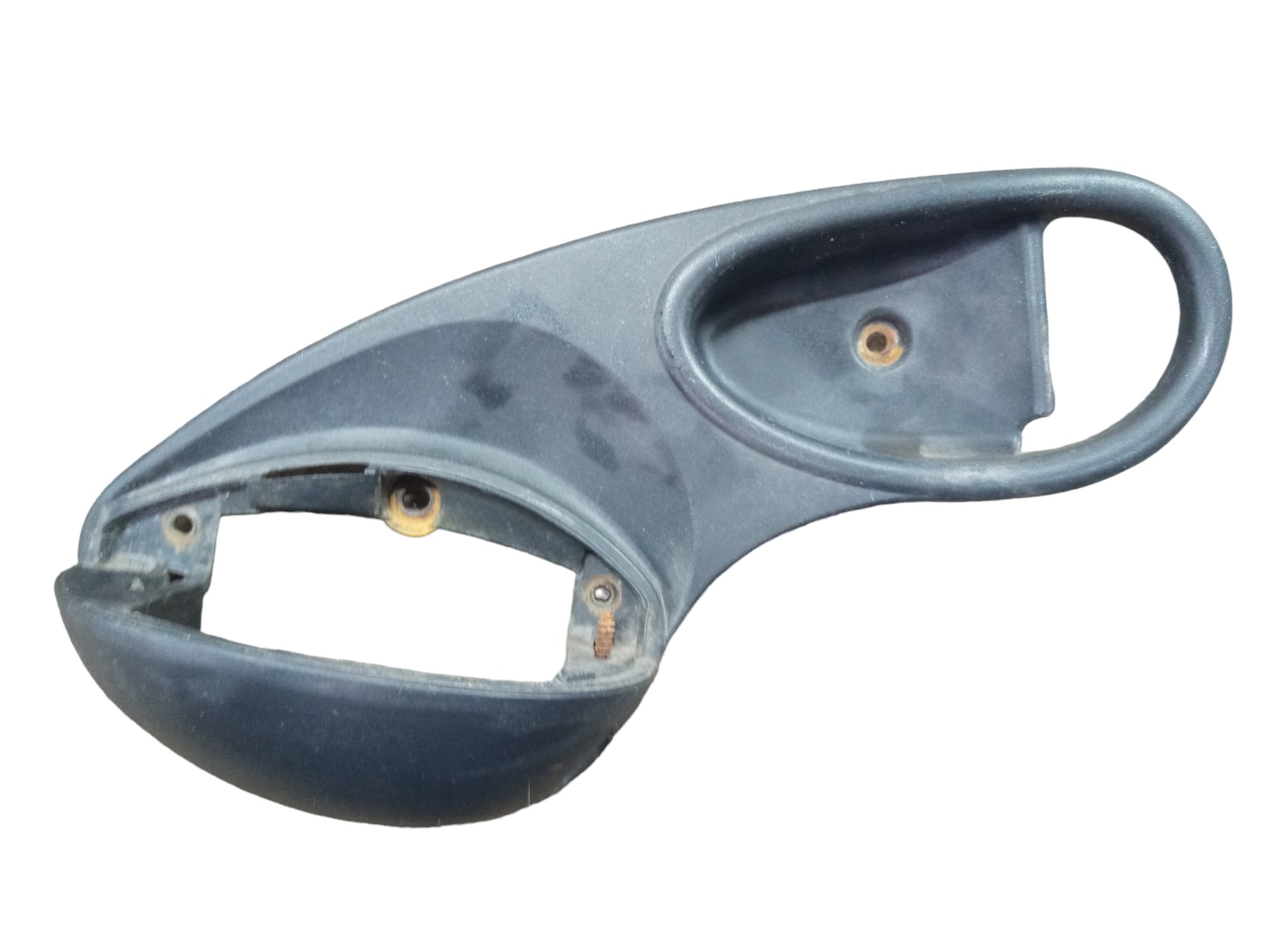 Moldura Macaneta Direita Fiat Palio Strada 1996 2002 Origina Preto Dianteira