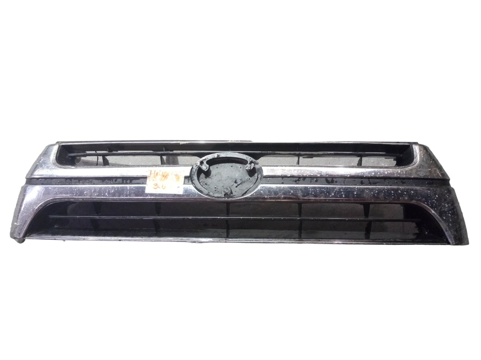 Grade Frontal Hilux 1999 2004  Prata Brilhante