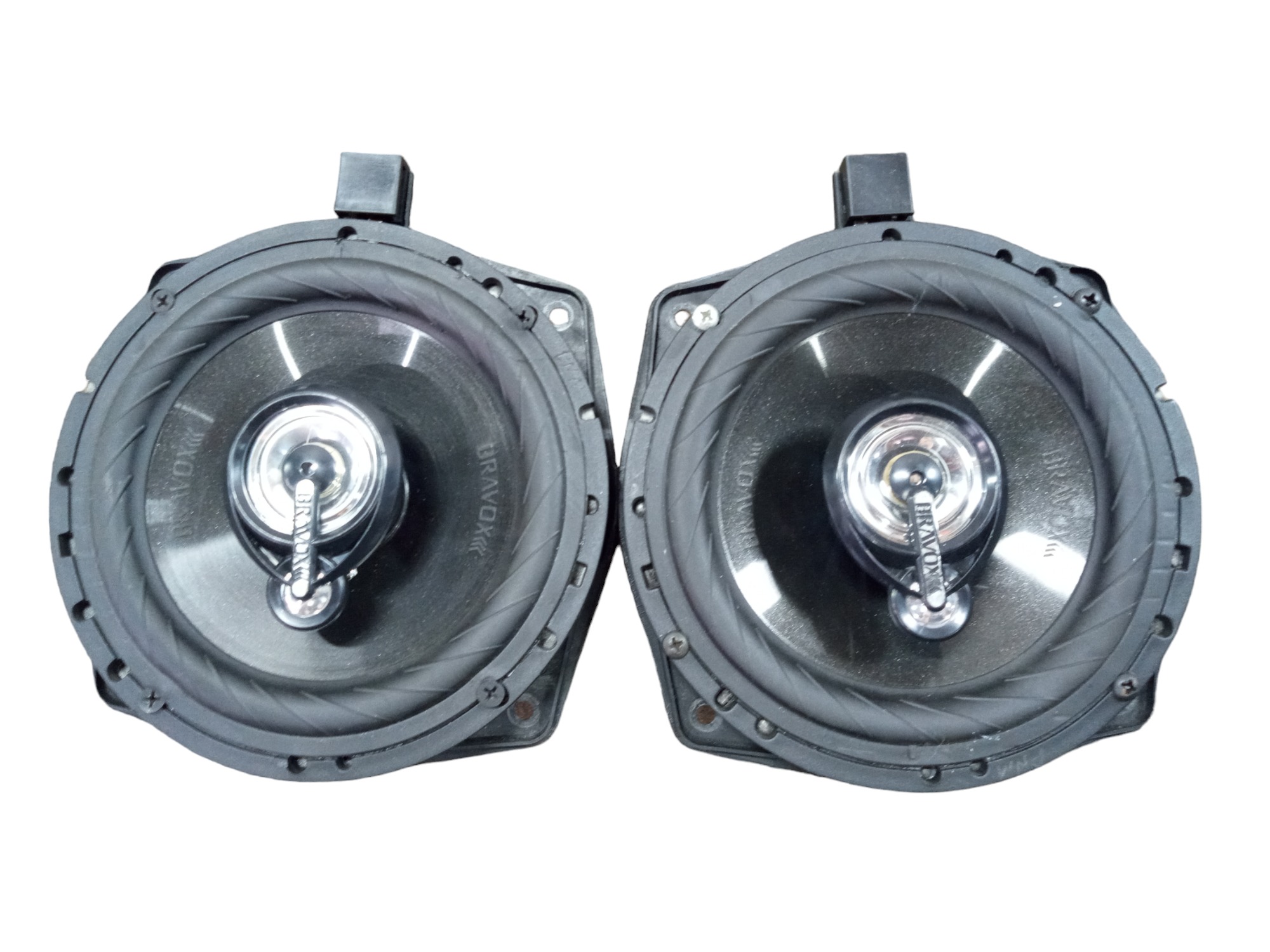 Par Alto Falante Bravox Rms 6vv Polegadas Original  Preto
