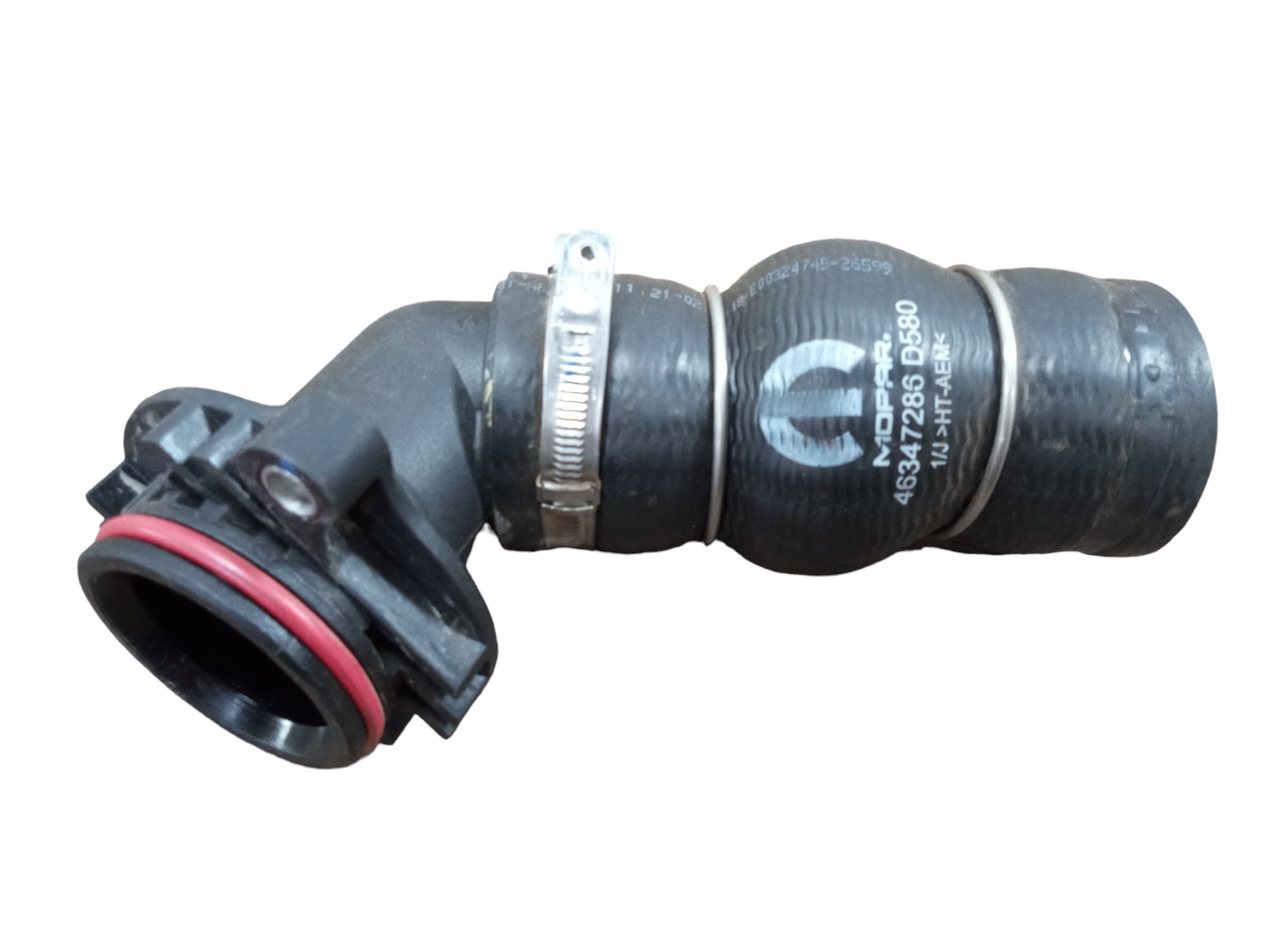 Duto Ar Intercooler Fiat Pulse 1.0 3cc Turbo 2021 2023 Preto
