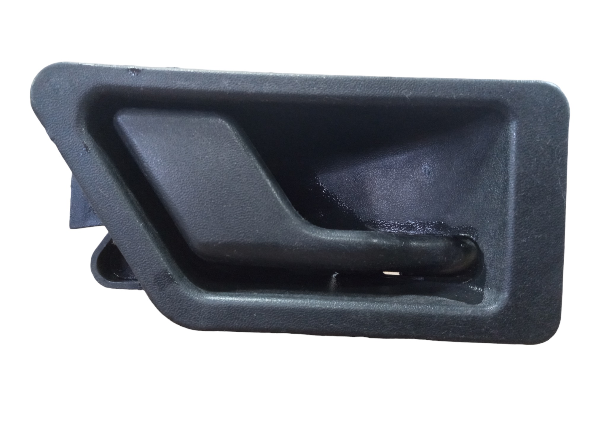 Macaneta Interna Porta Direito Fiat Uno 1991 1997 Preto Dianteira