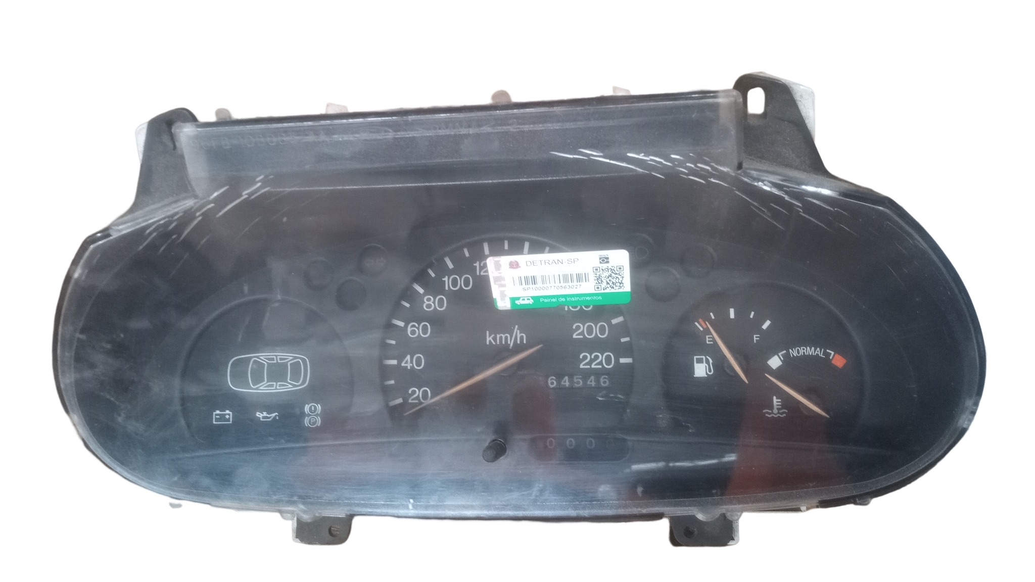 Painel Instrumento Ford Escort Com Detalhes No Vidro