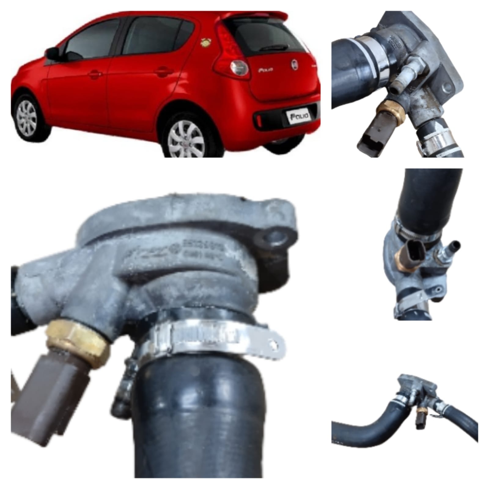 Base Termostato Brida Sensor Com Conexoes Palio Attractive