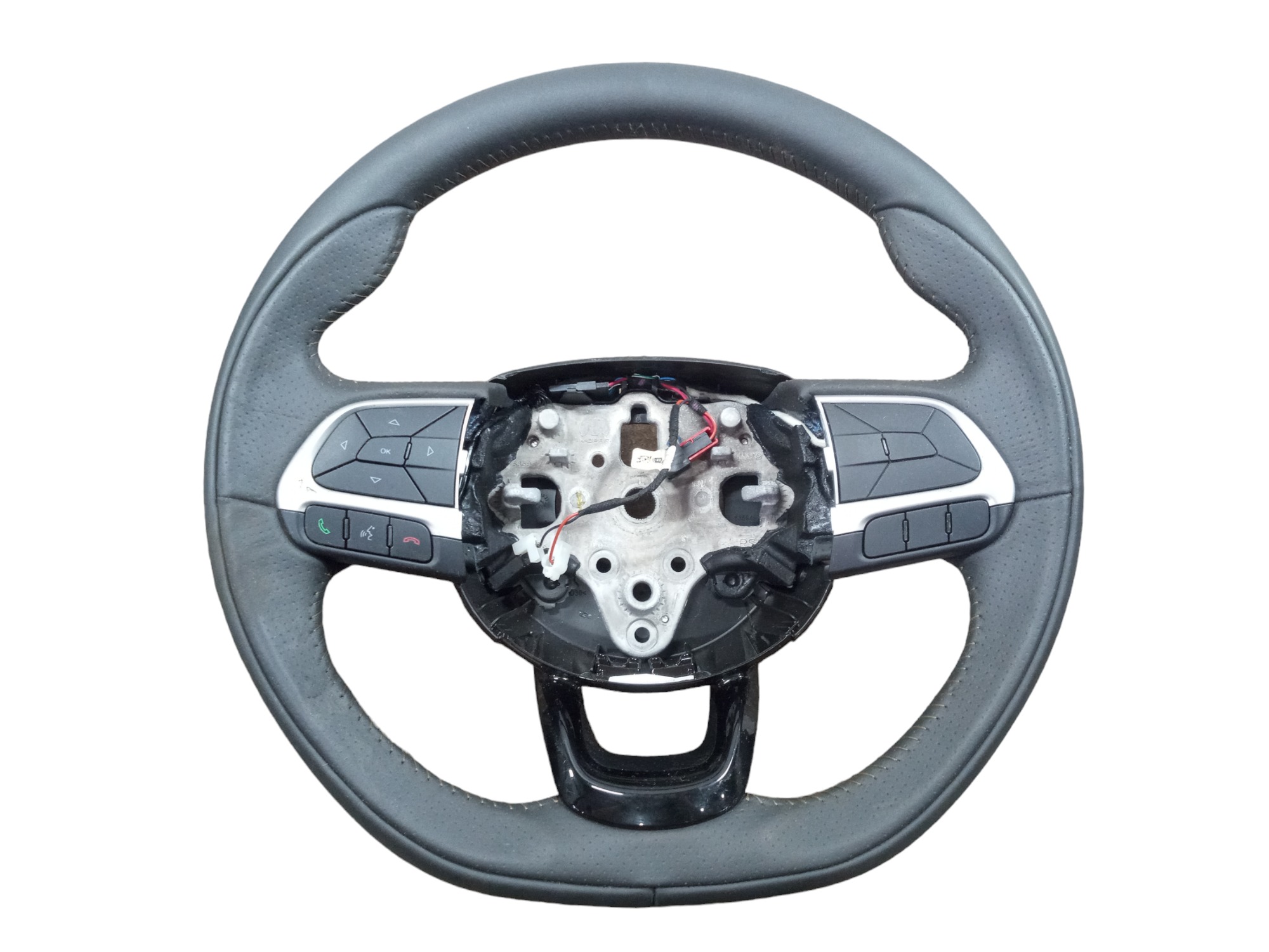 Volante Com Comandos Fiat Cronos Argo 1.3 2022 Original  Preto