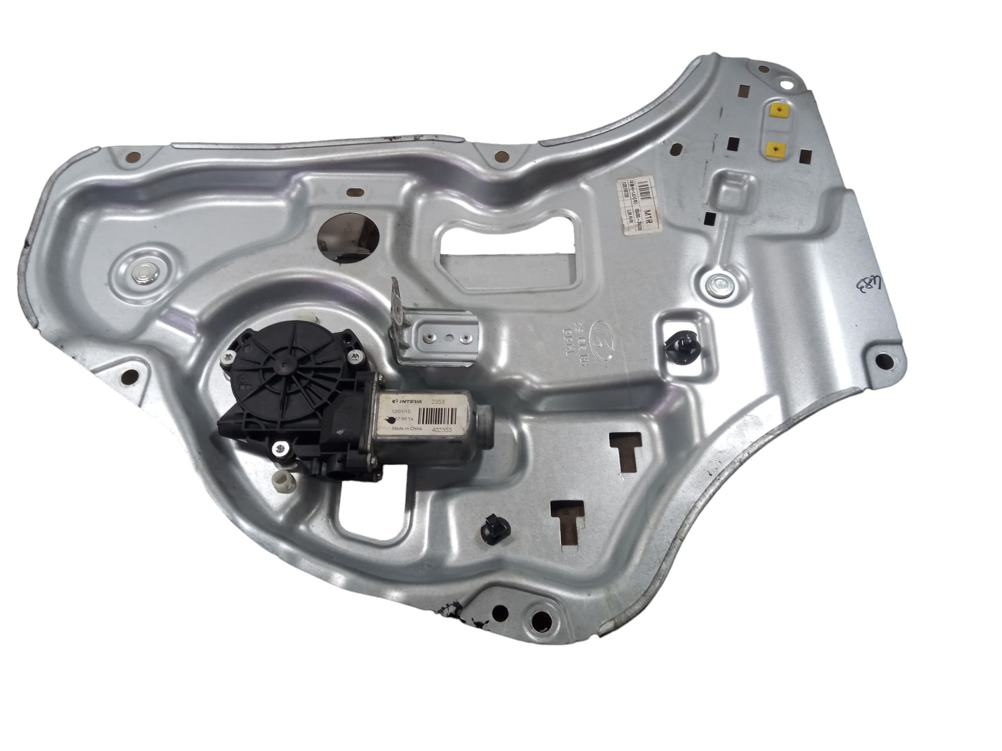 Máquina Vidro Traseiro Direito Hyundai Ix35 2.0 2013