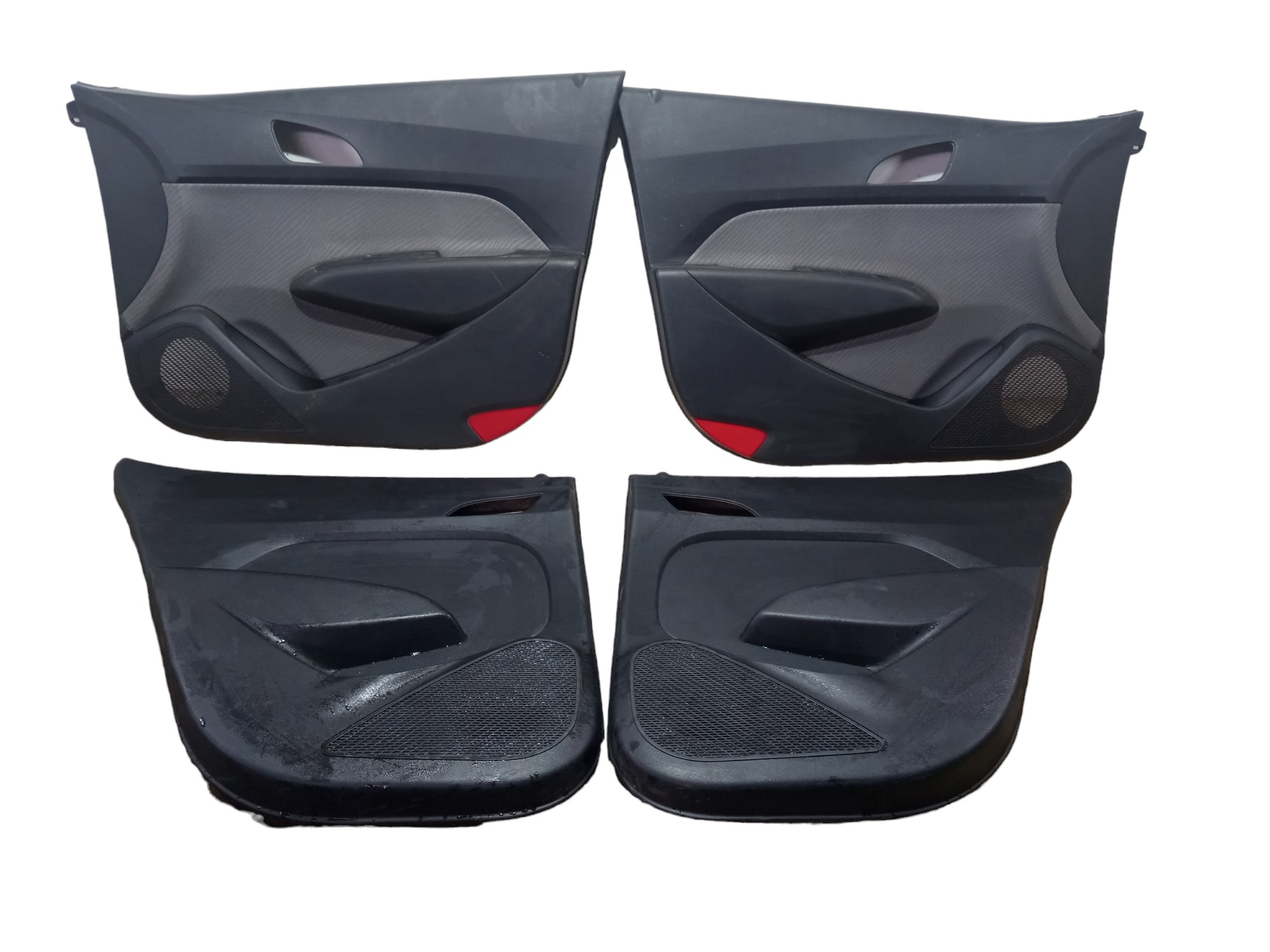 Jogo Forro Porta Hyundai Hb20 2013 2019 Original  Preto
