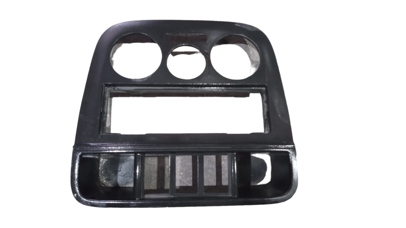 Moldura Central Painel Radio Vw Gol Parati G4 Original  Preto