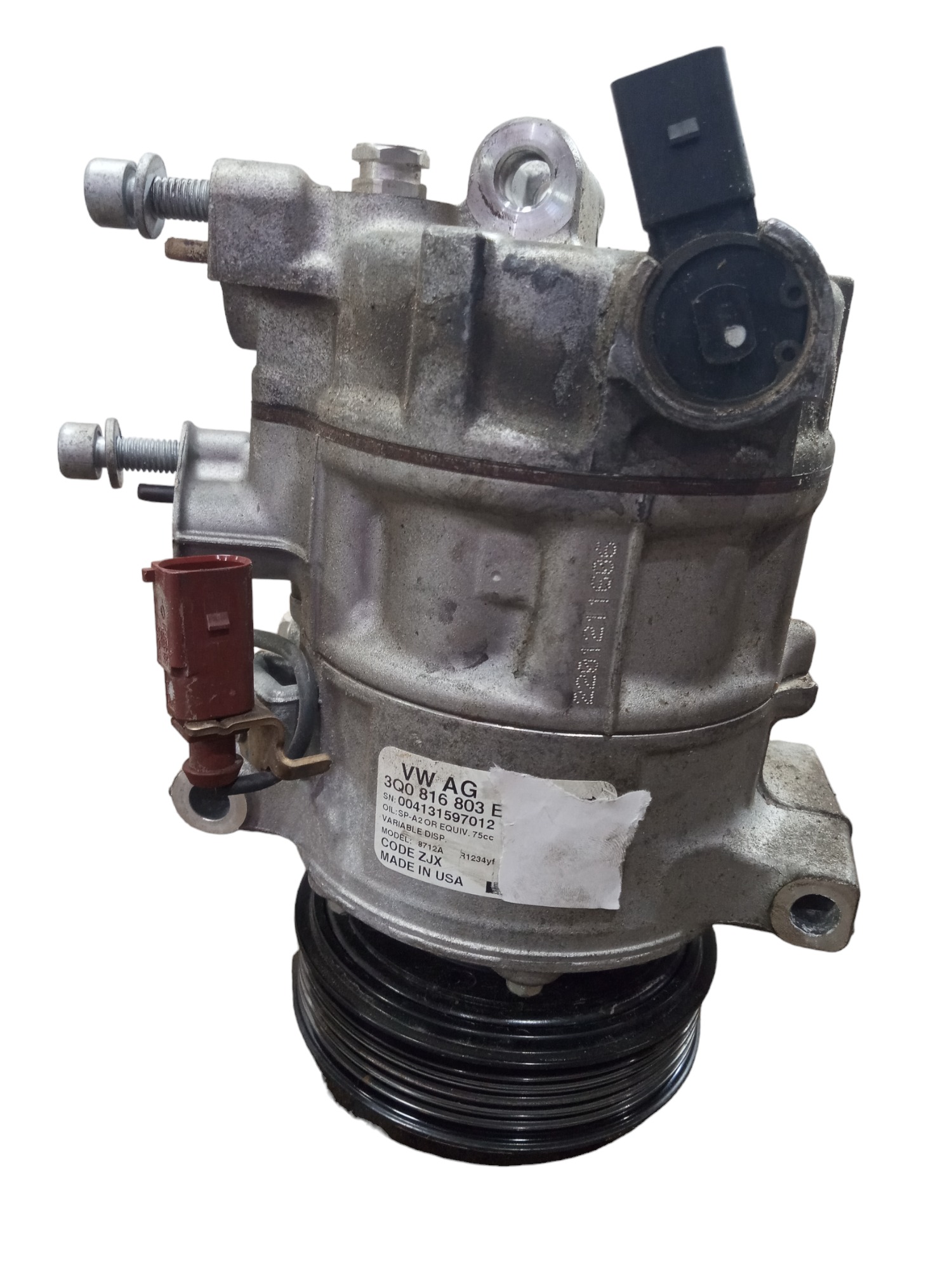 Compressor Ar Condicionado Vw Nivus T Cross Taos 2023