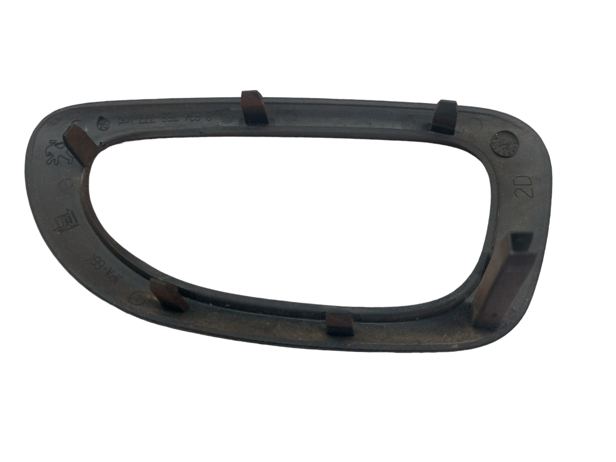 Moldura Macaneta Porta Peugeot 307 2007 Dianteiro Direito  Marrom Dianteira 4