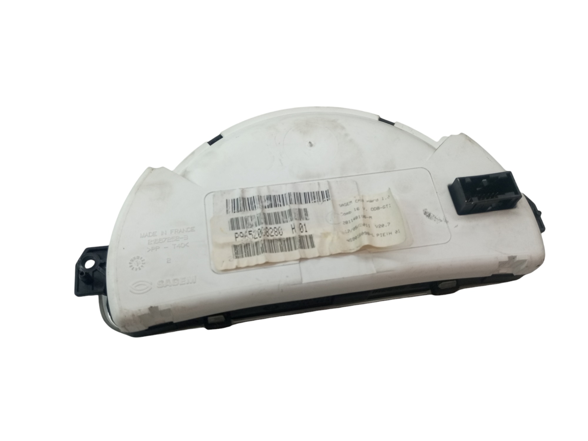 Painel Instrumento Velocimetro Citroen C3 2005 2006 2012 Preto 3