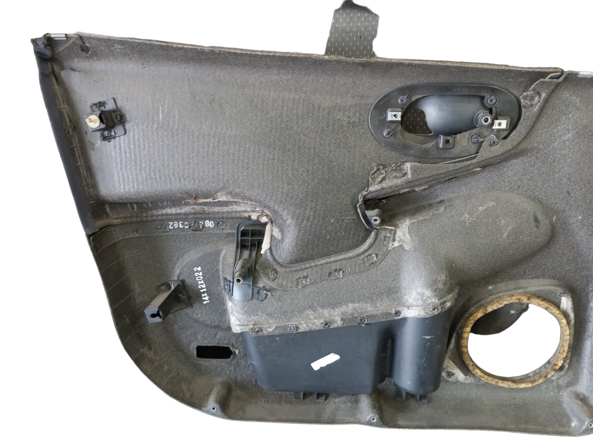 Forro De Porta Fiat Stilo Dianteira Direita 2003 2006 2008 Preto 3
