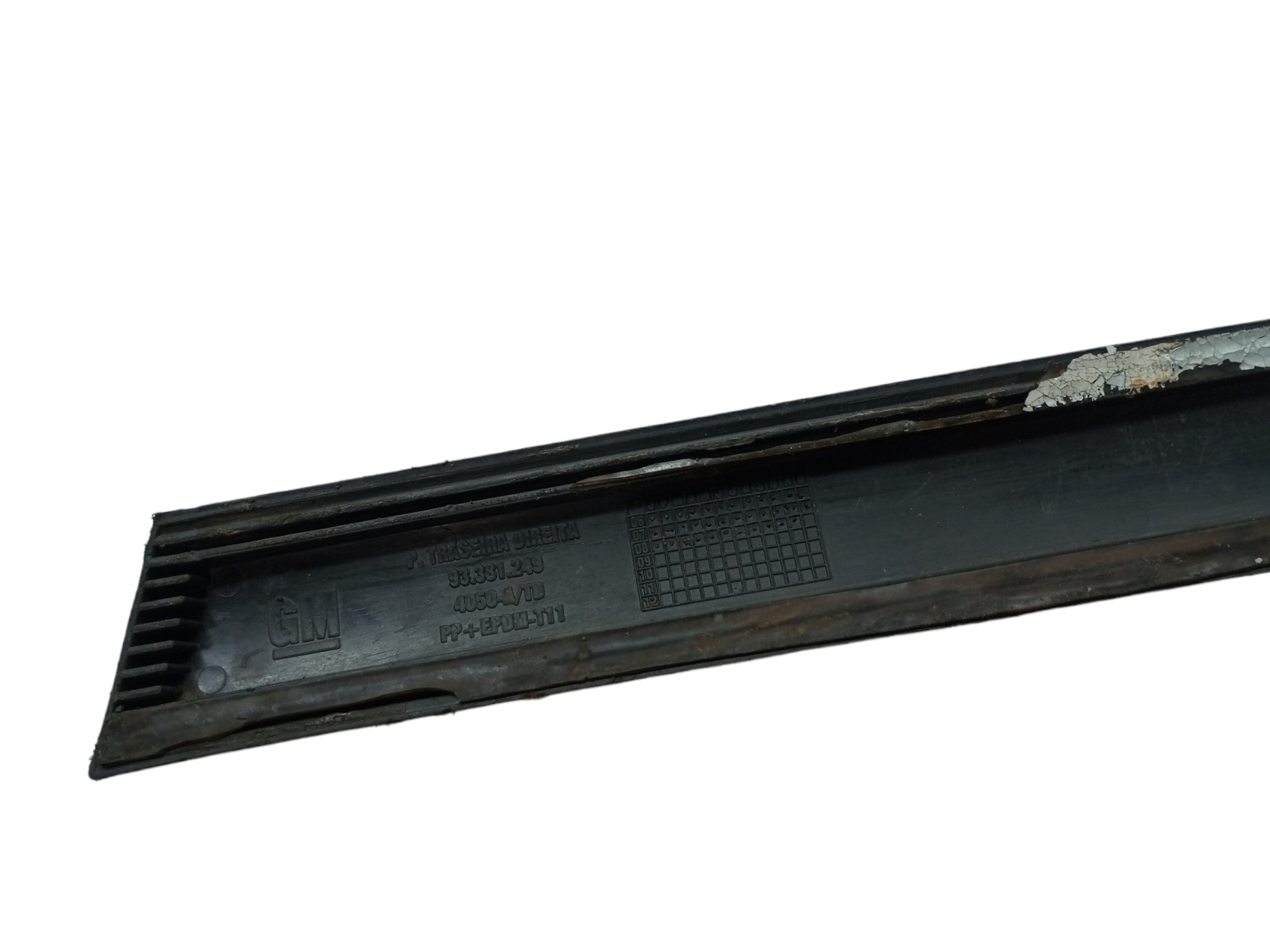Moldura Friso Lateral Celta 2007 2010 2012 Lado Esquerdo 2p 7