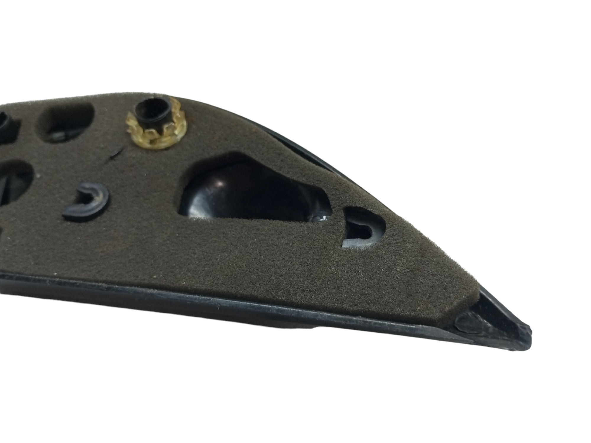 Moldura Retrovisor Interno Gol G5 2009 2010 Lado Esquerdo  Preto 2