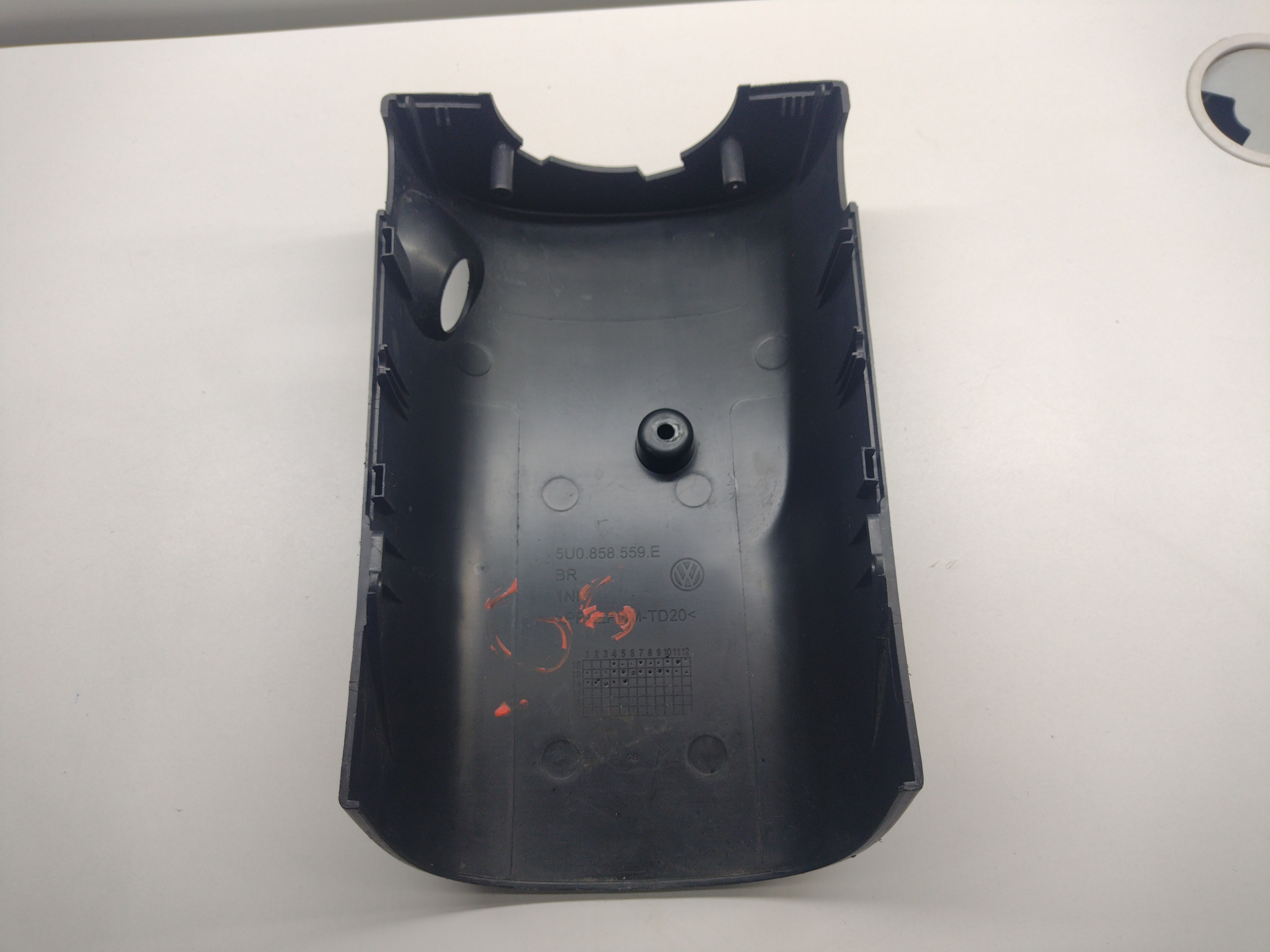 Moldura Capa Chave De Seta Inferior Volkswagen Gol G5 2009 6