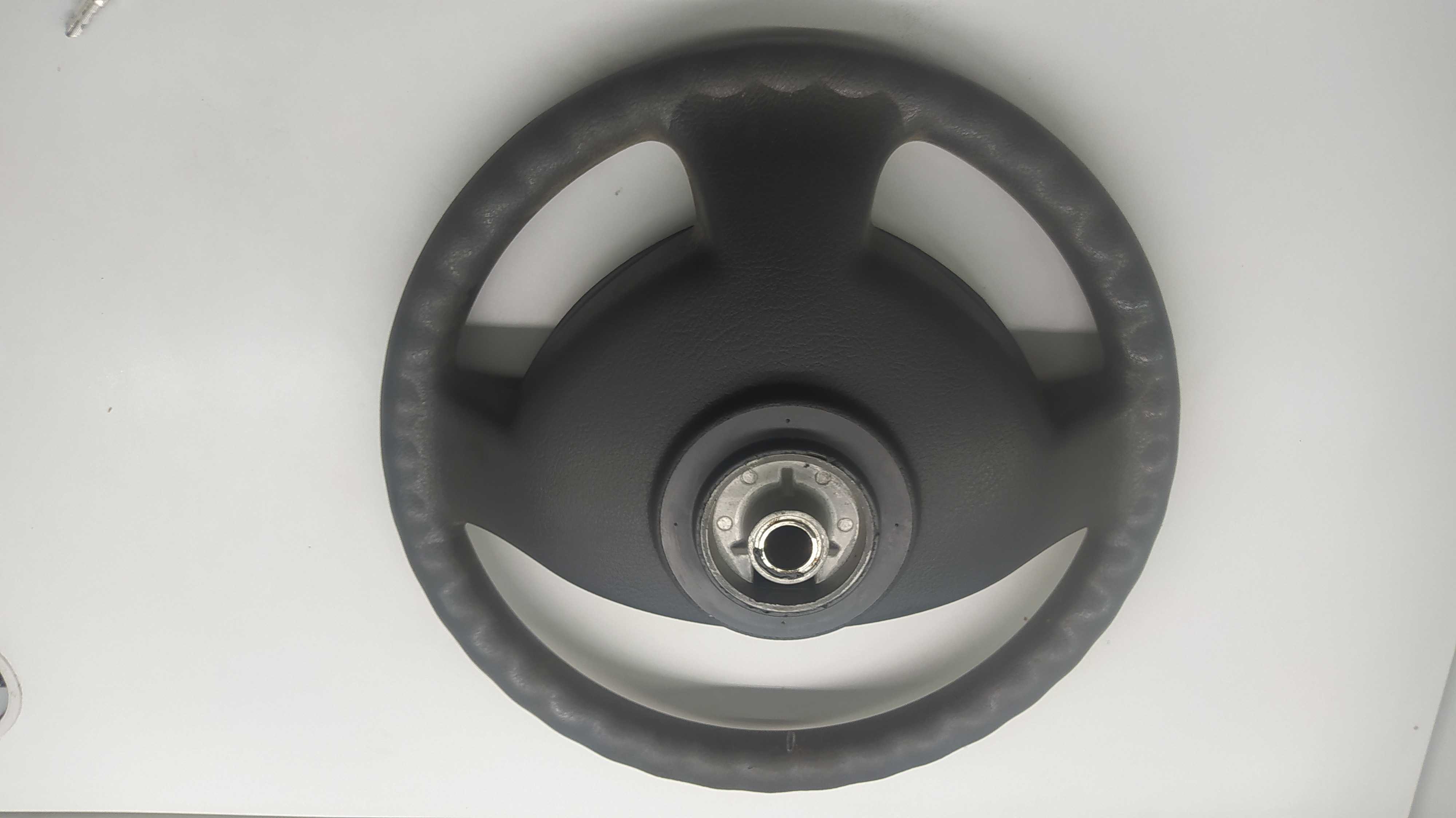 Volante De Direção Renault Logan Authentique 2008 Preto 3