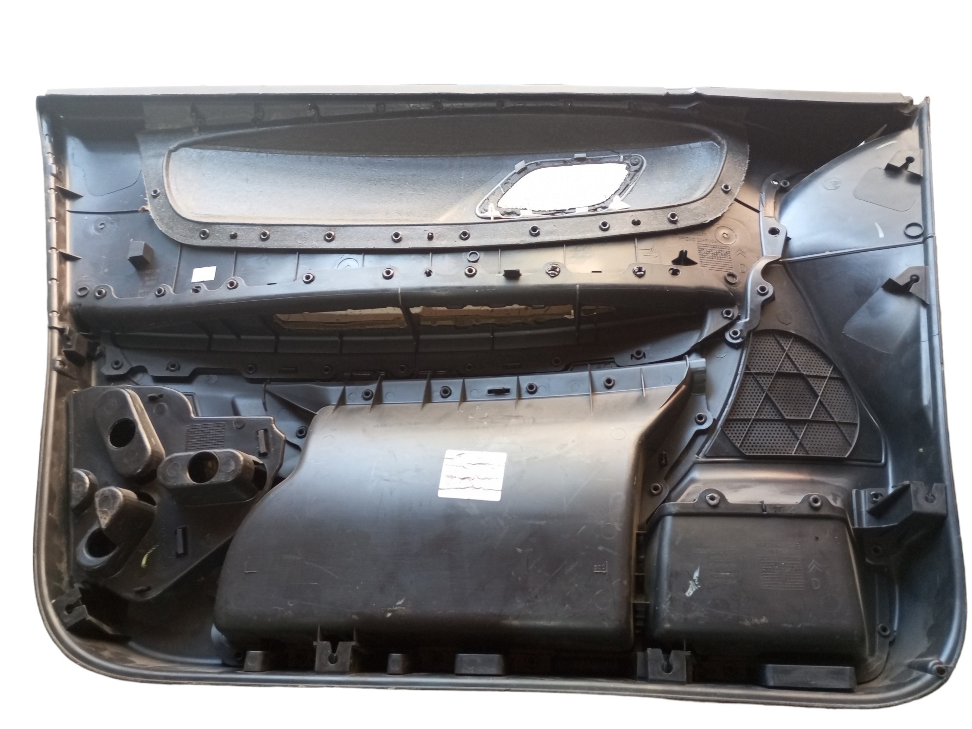 Forro Porta Citroen C4 2007 2009 2011 Dianteiro Direito  Preto 5
