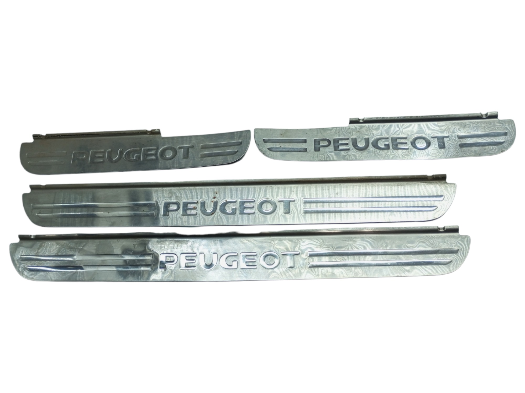 Soleiras Porta Peugeot 407 2006 2007 2008 Acabamento Kit 1