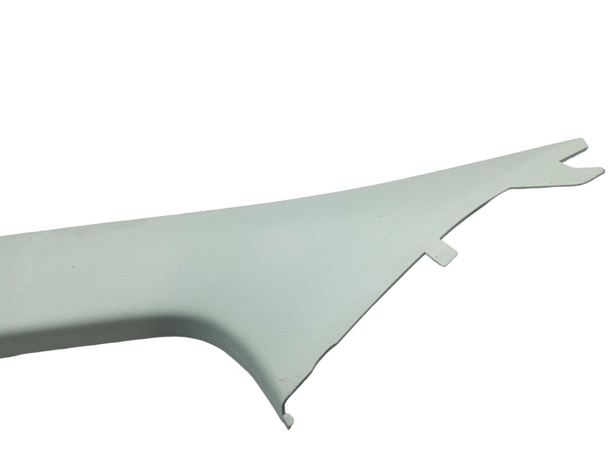 Moldura Coluna Parabrisa Prisma Chevrolet 2013 Esquerdo Branco 2