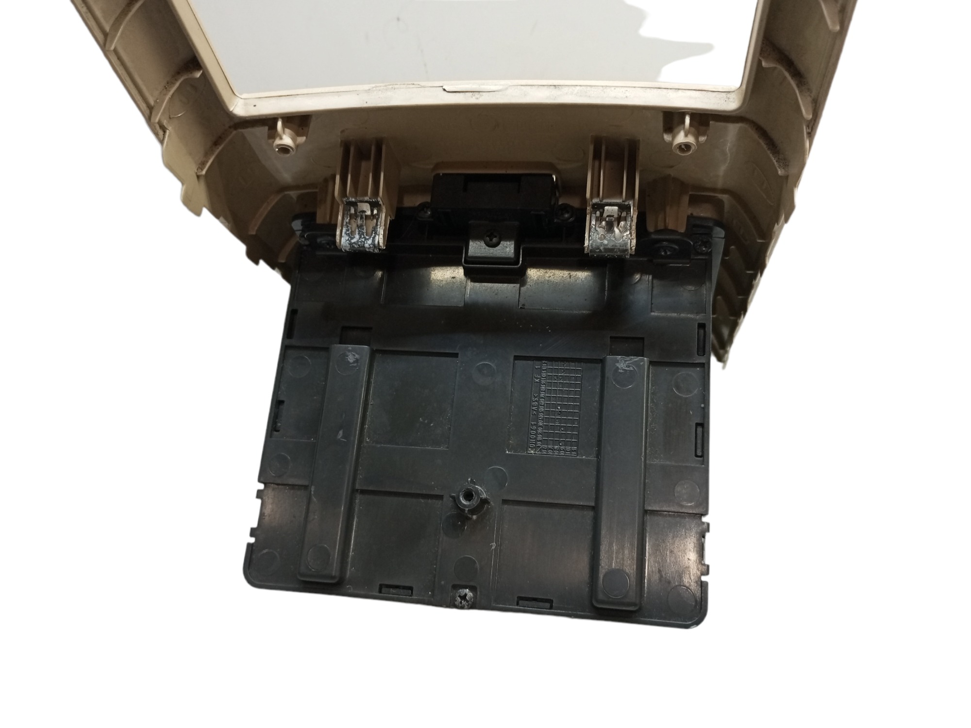Porta Copo Captiva Chevrolet Console Traseiro Moldura 2008 Bege 3