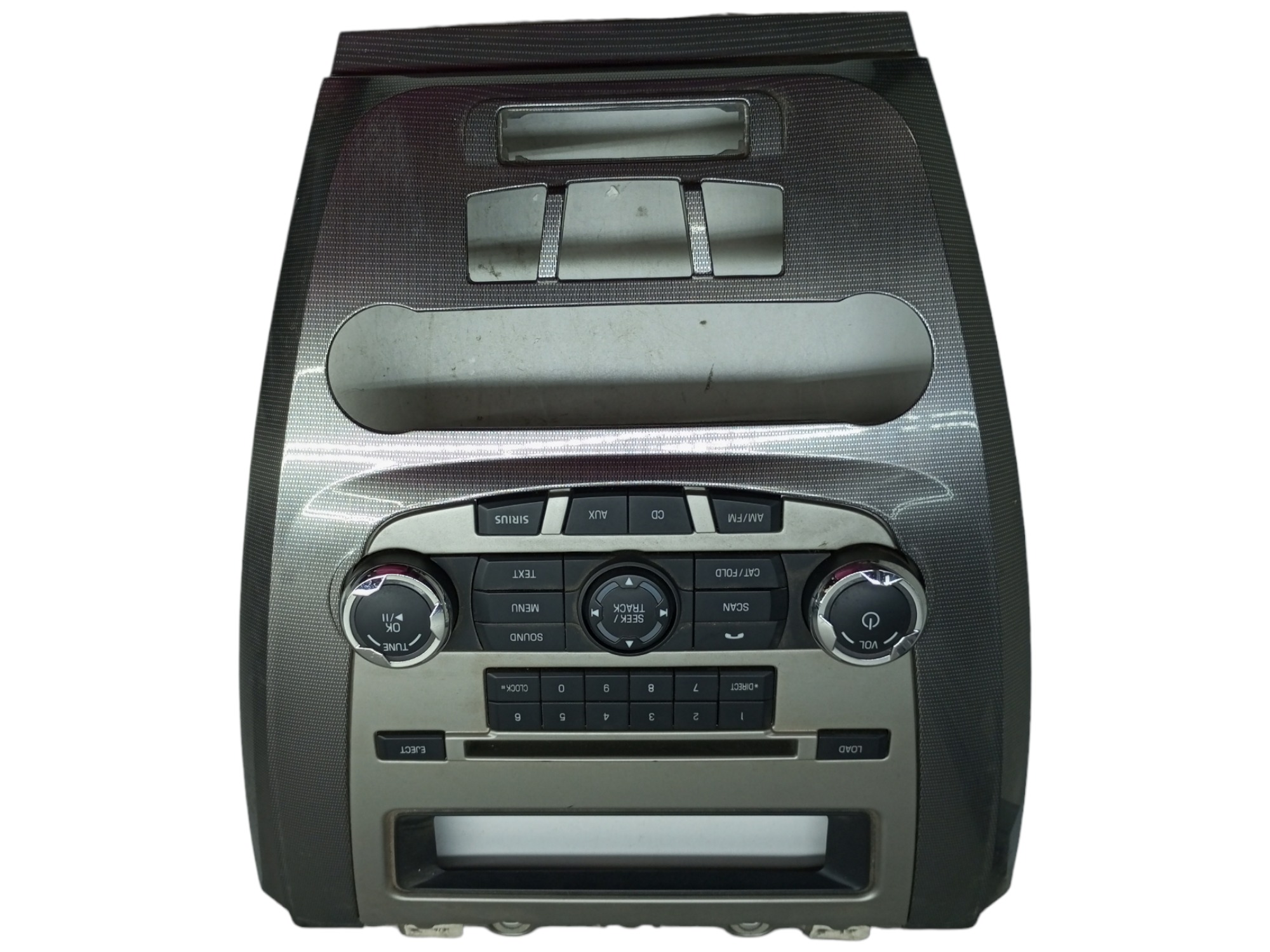 Moldura Painel Central Ford Fusion 2011 2012 Comando Som 1