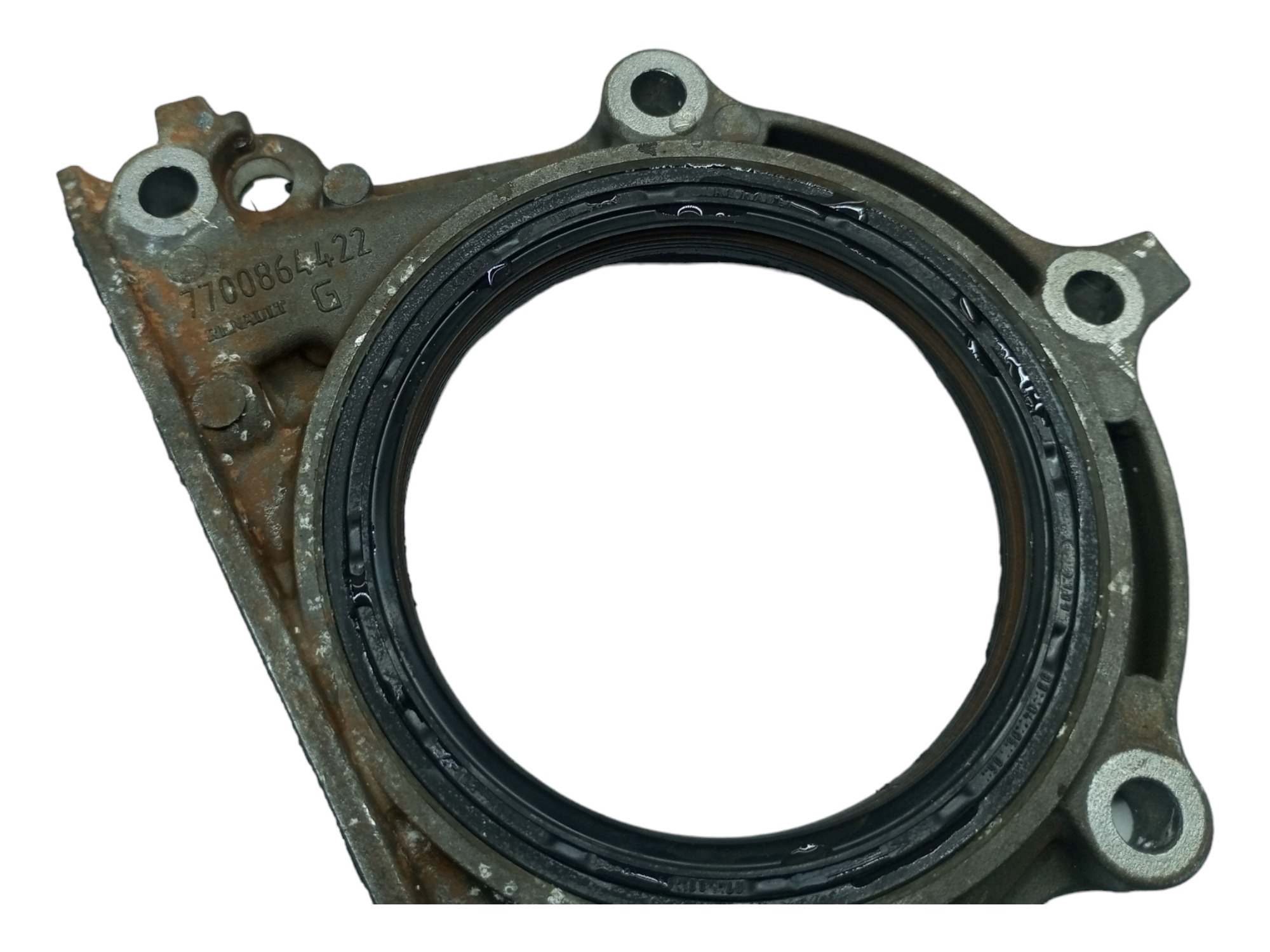 Flange Retentor Virabrequim Sandero 2008 2009 2010 2011 2