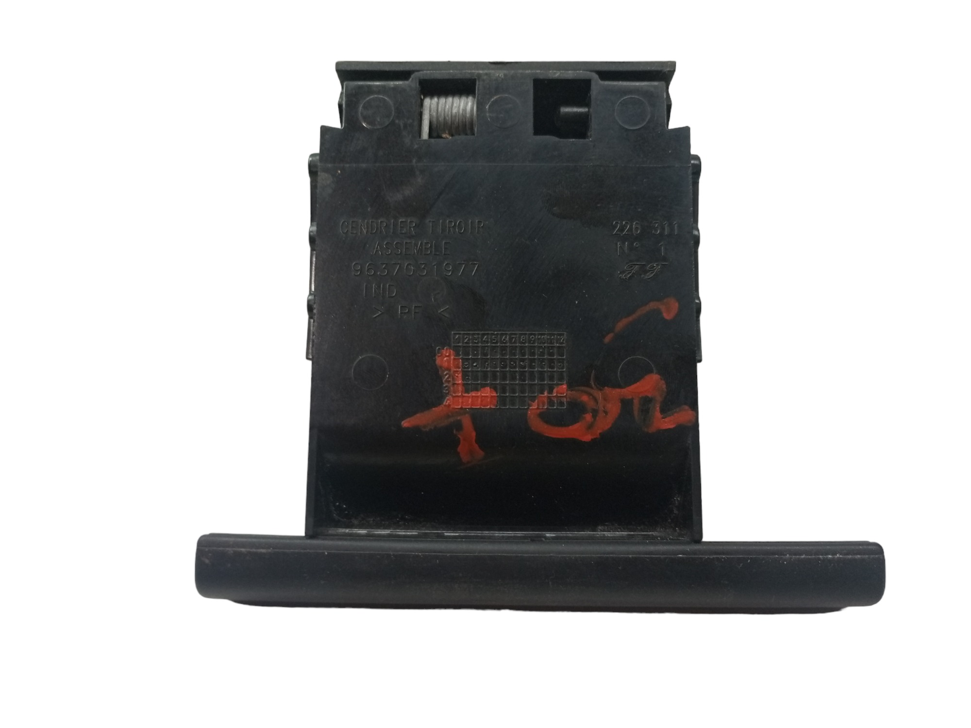 Cinzeiro Painel Central Peugeot 307 2008 2009 2010 2011 2012 6