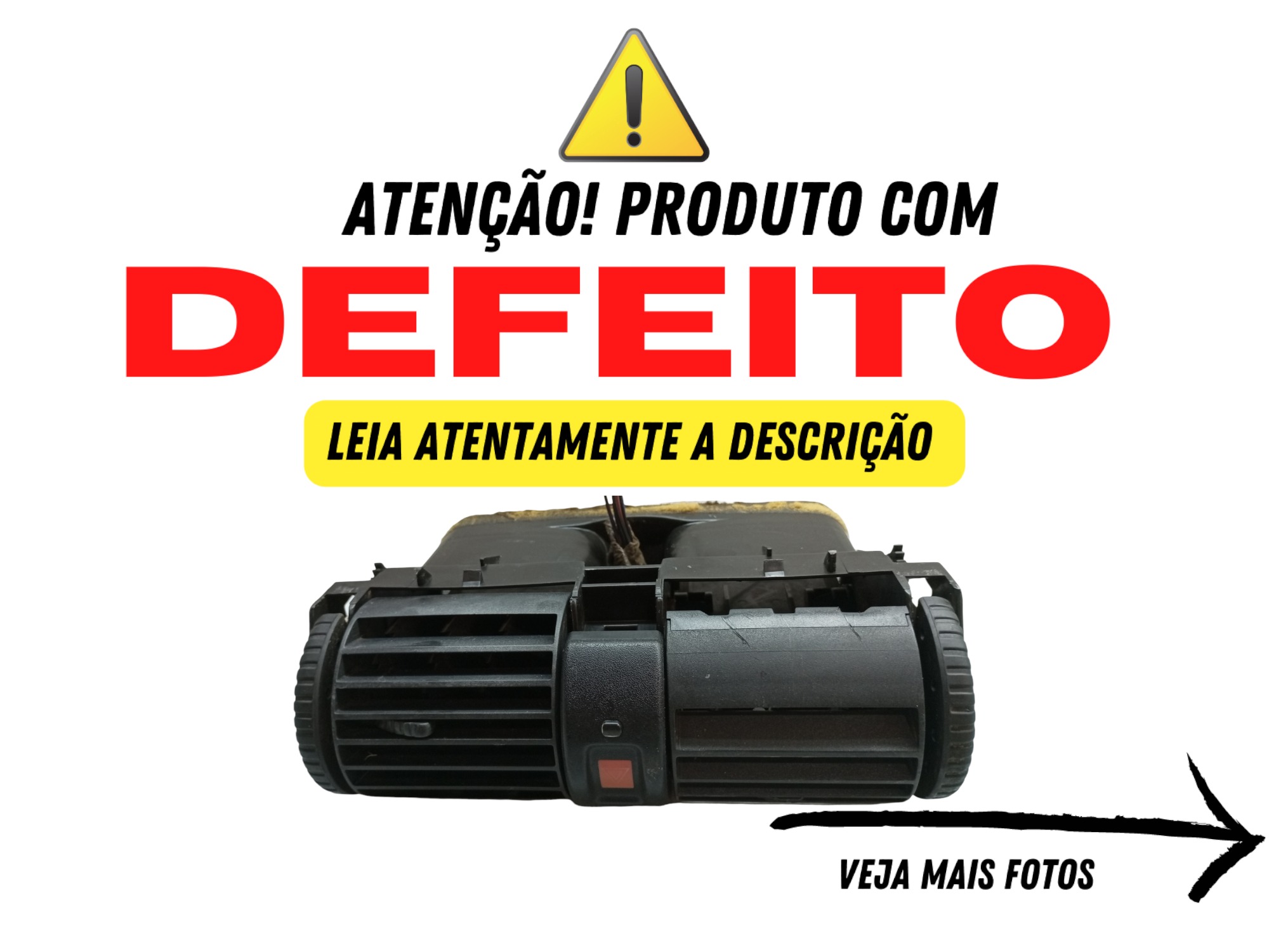 Difusor Ar Central Astra Chevrolet 99 2000 2001 2004 2006 2