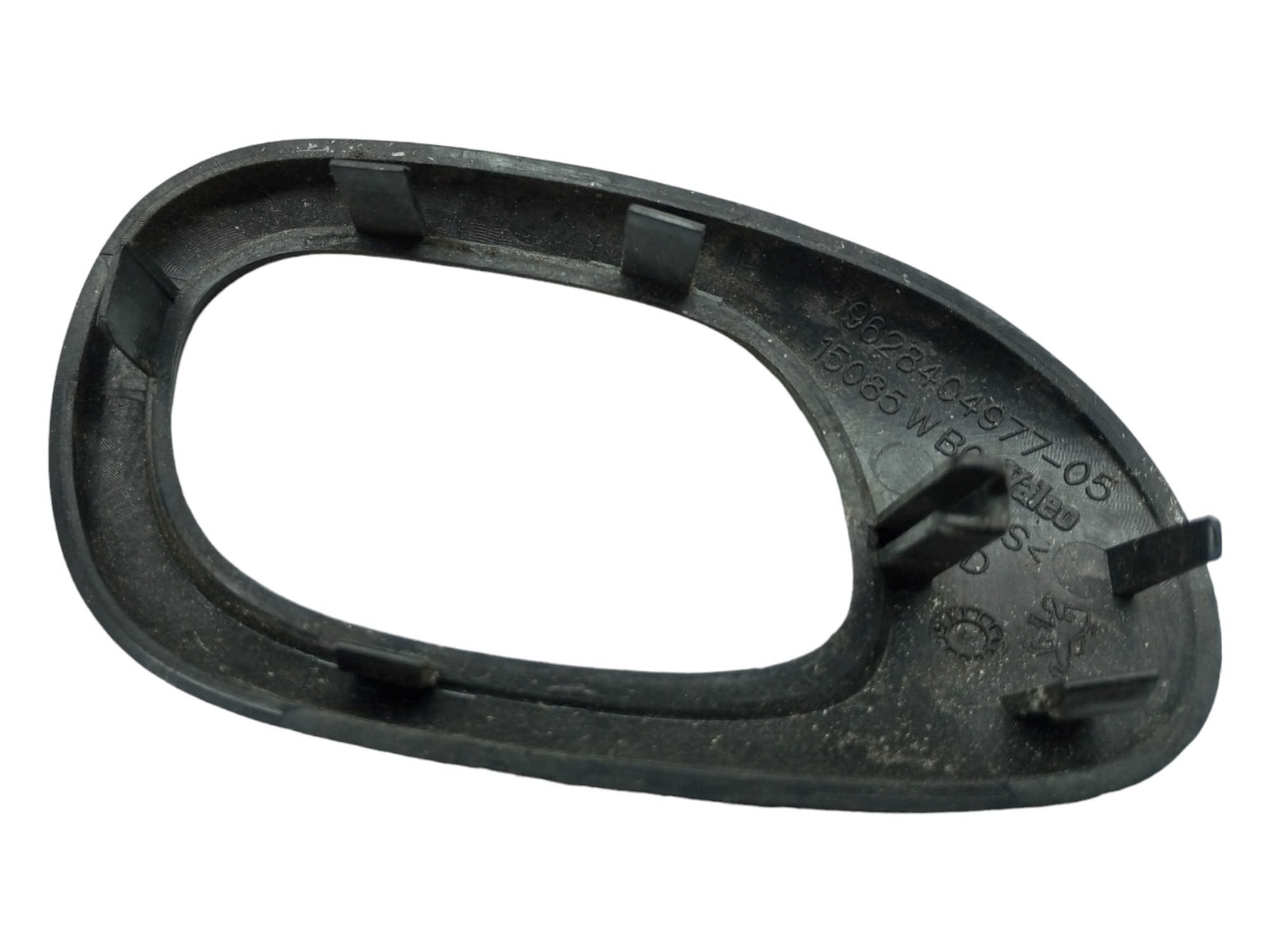 Moldura Macaneta Interna Peugeot 206 2006 Dianteira Direita Preto Dianteira 6