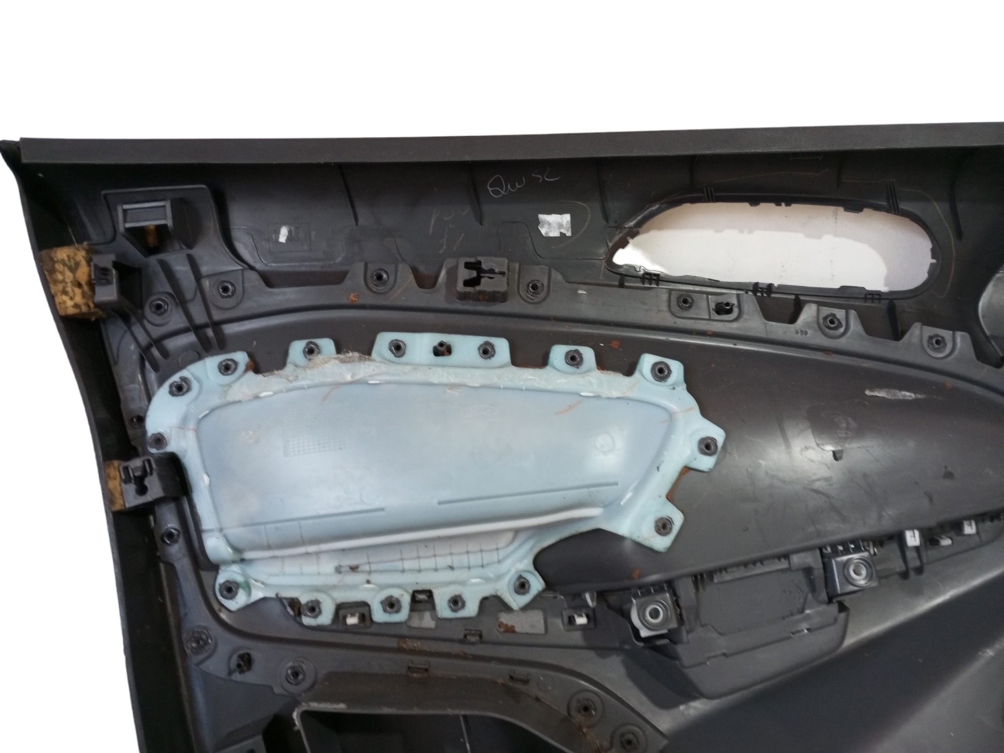 Forro Porta Ecosport Ford 2013 2014 2015 Dianteira Direita  Preto 2
