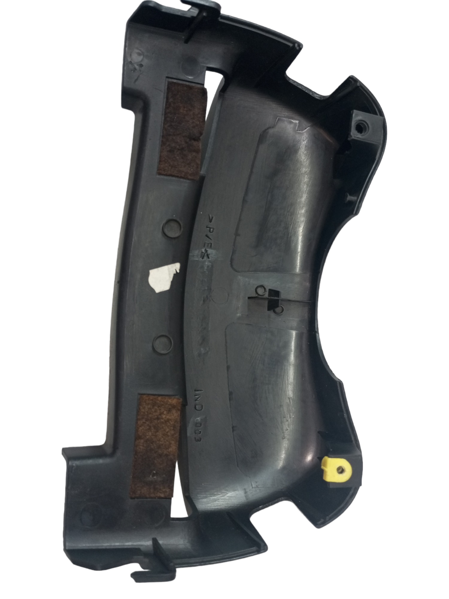 Moldura Acabamento Superior Chave Seta Peugeot 206 2004 Preto 4