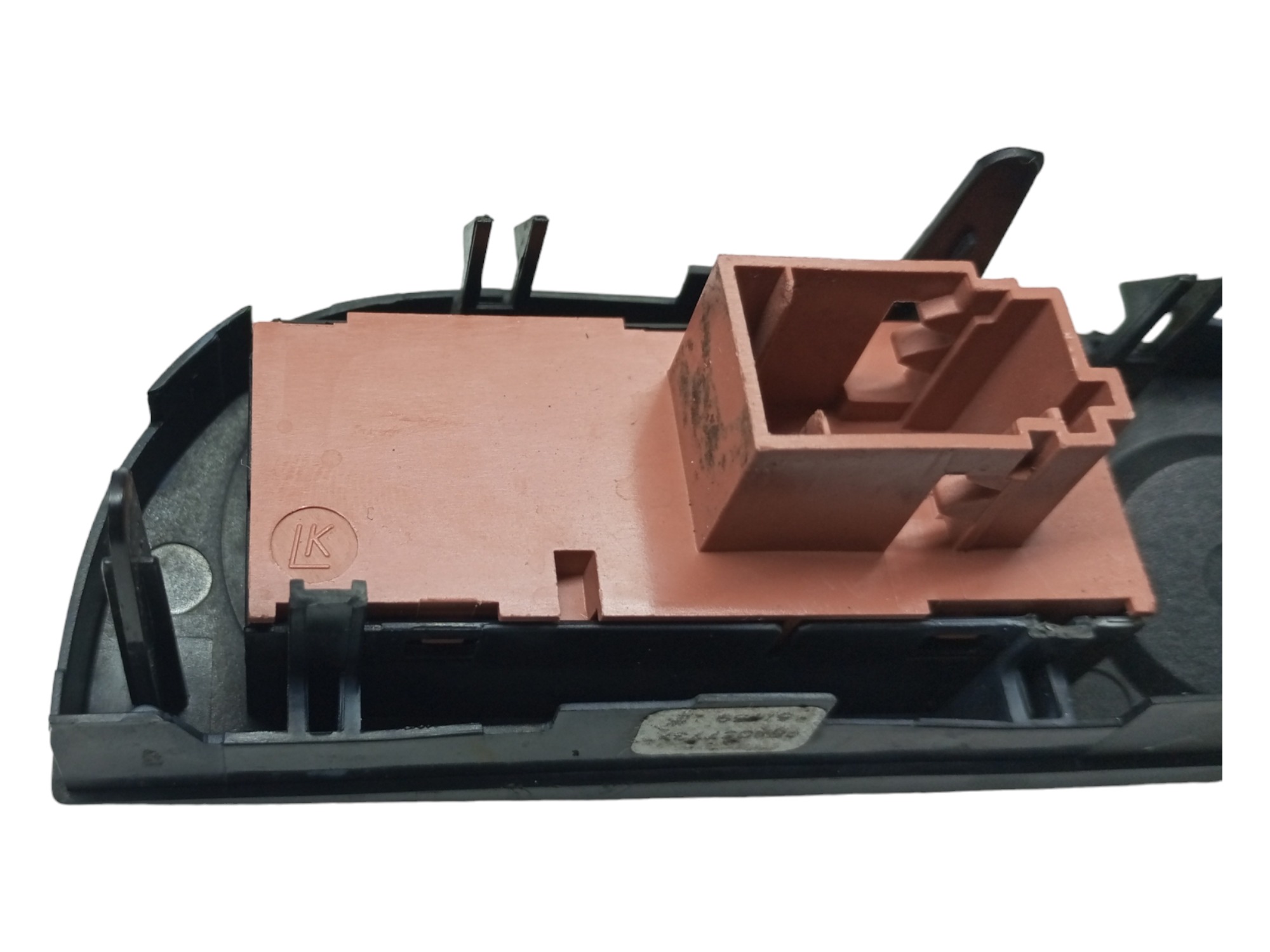 Moldura Botao Falso Citroen C3 2003 2006 2007 2009 2012  Preto 3