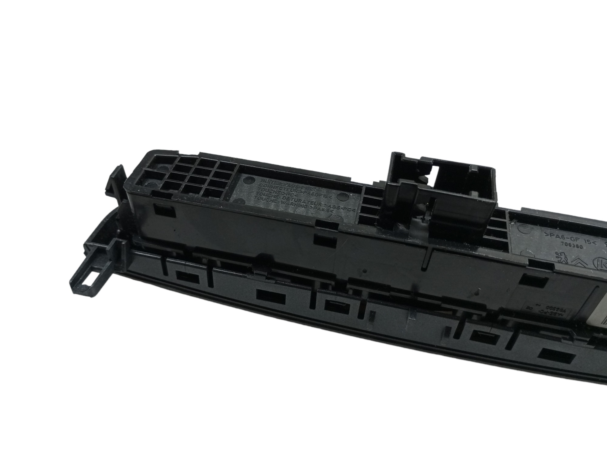 Botao Pisca Alerta Peugeot 408 308 2011 2014 2016 Trava  Preto 3