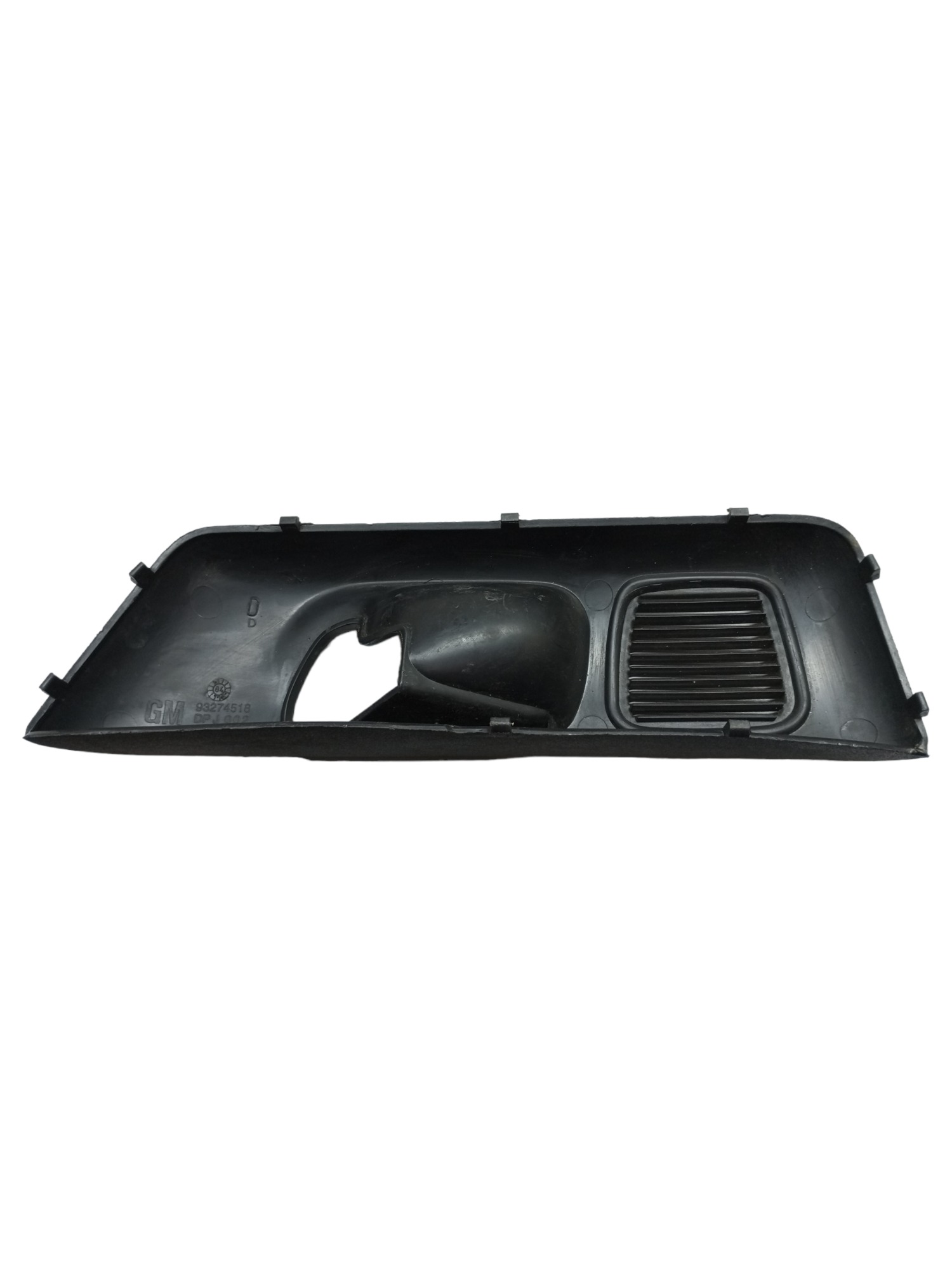 Moldura Macaneta Interna Astra Gm 99 2000 Traseira Direita Preto Traseira 5